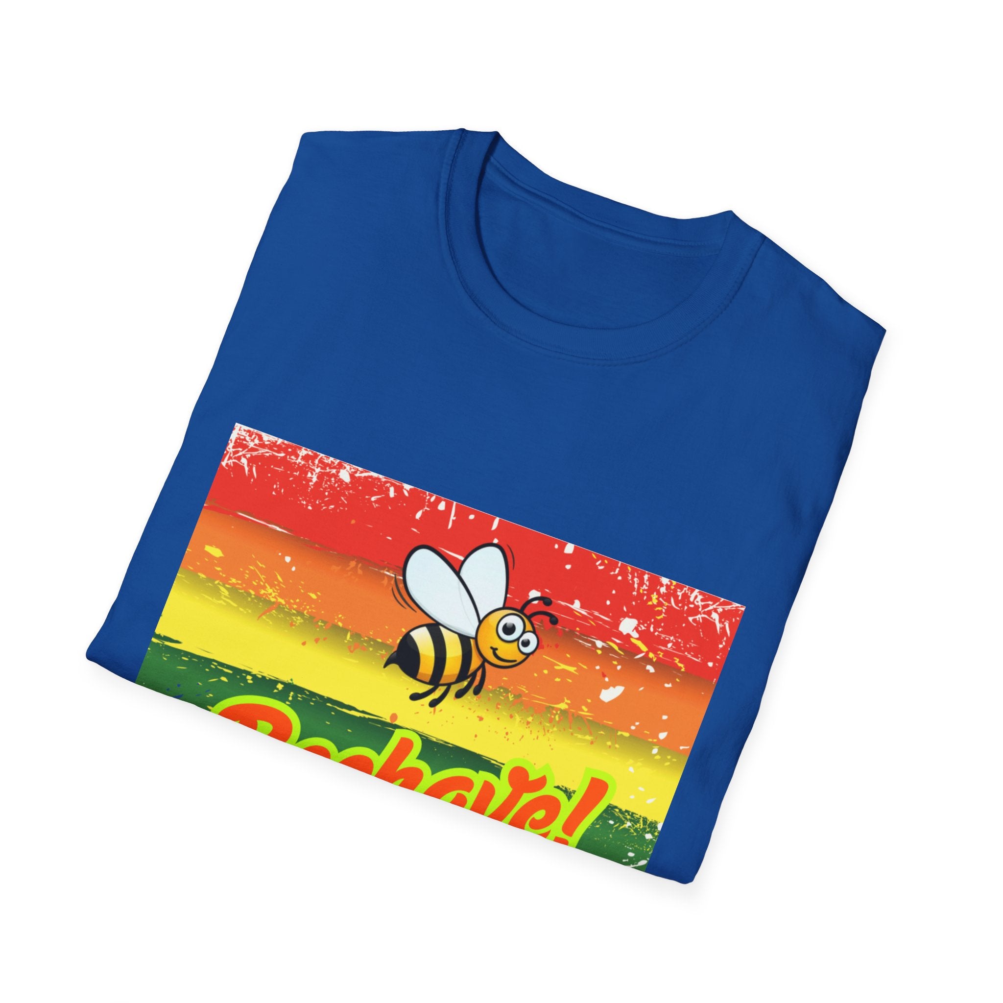 Beehave Rainbow Unisex Softstyle T-Shirt