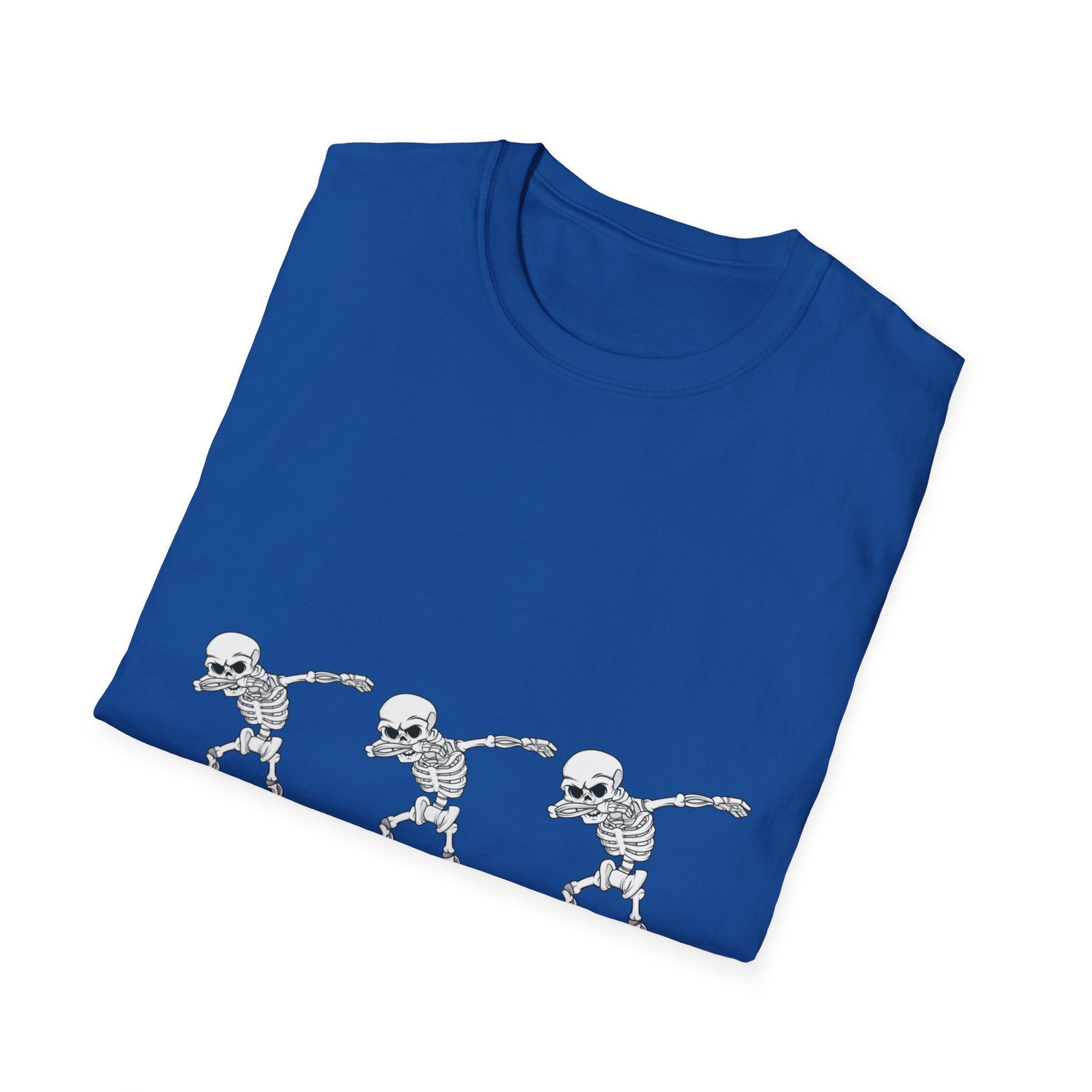 Dabbing Skeleton Dance Unisex Softstyle T-Shirt