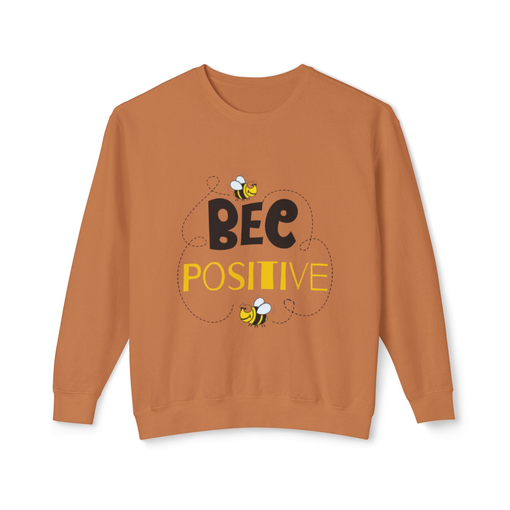 Bee Positive Unisex Lightweight Crewneck Sweatshirt