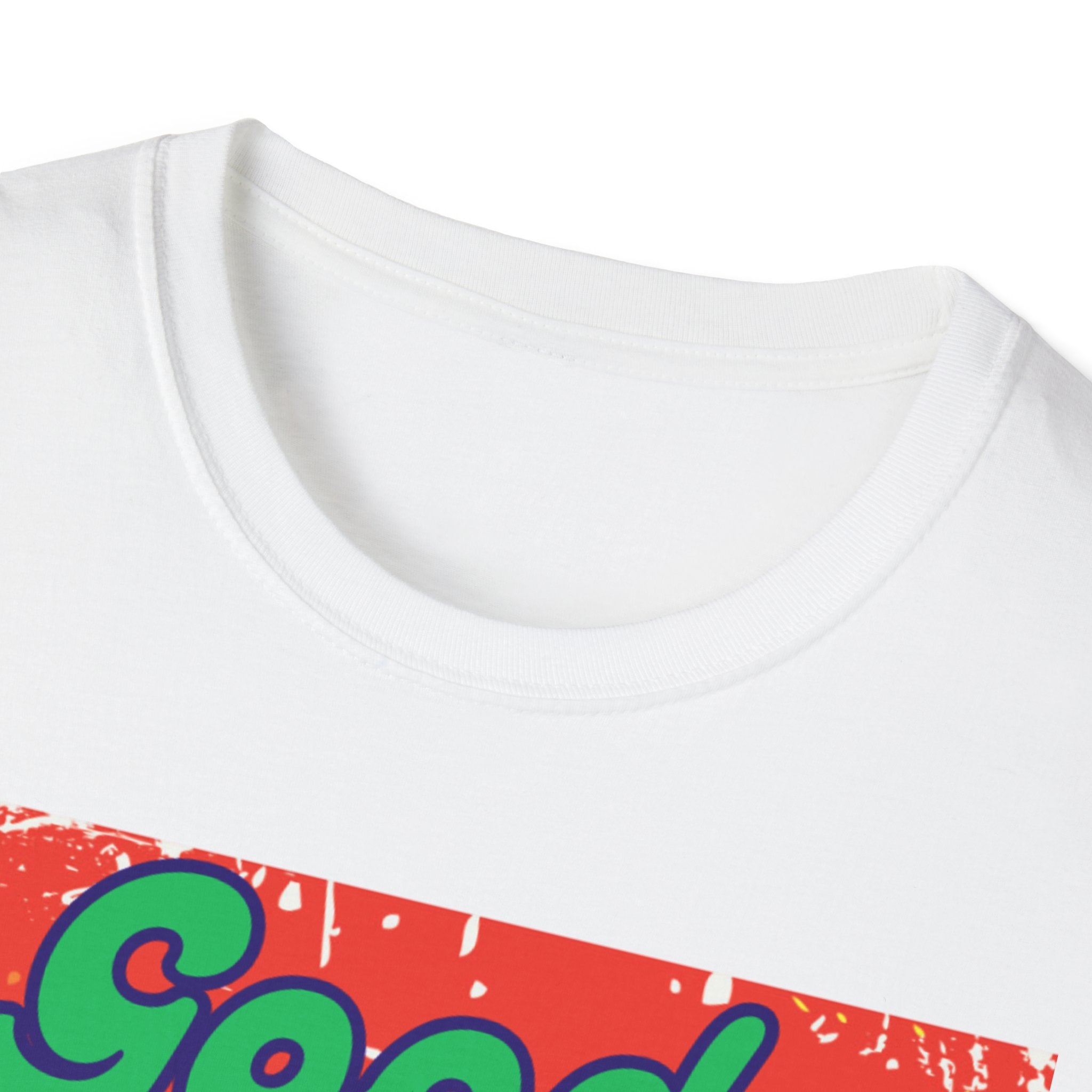 Good Vibes Only Green Unisex Softstyle T-Shirt