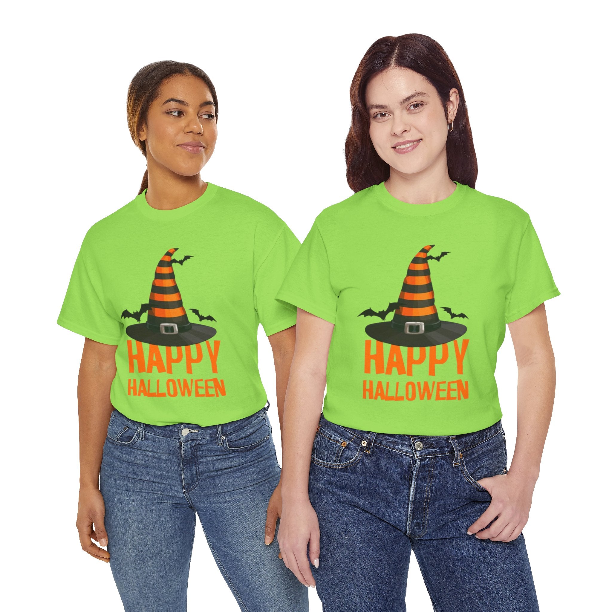 Happy Halloween Unisex Heavy Cotton T-Shirt