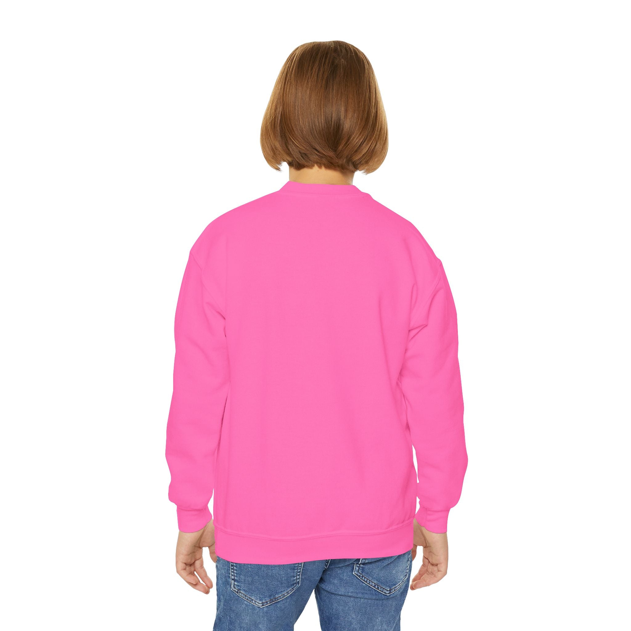 Halloween Pumpkin Youth Crewneck Sweatshirt