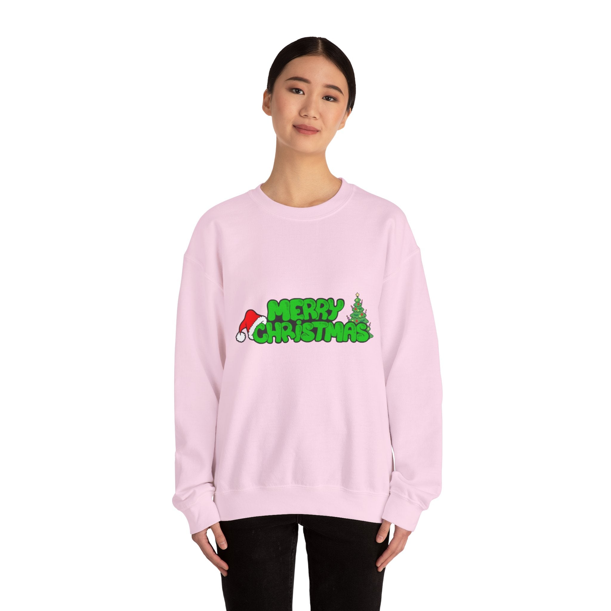 Merry Christmas Unisex Heavy Blend™ Crewneck Sweatshirt