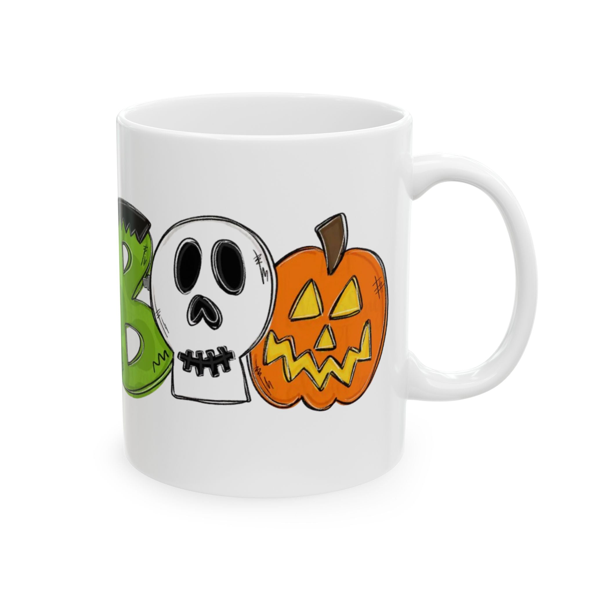Halloween BOO 11/15 oz Ceramic Mug