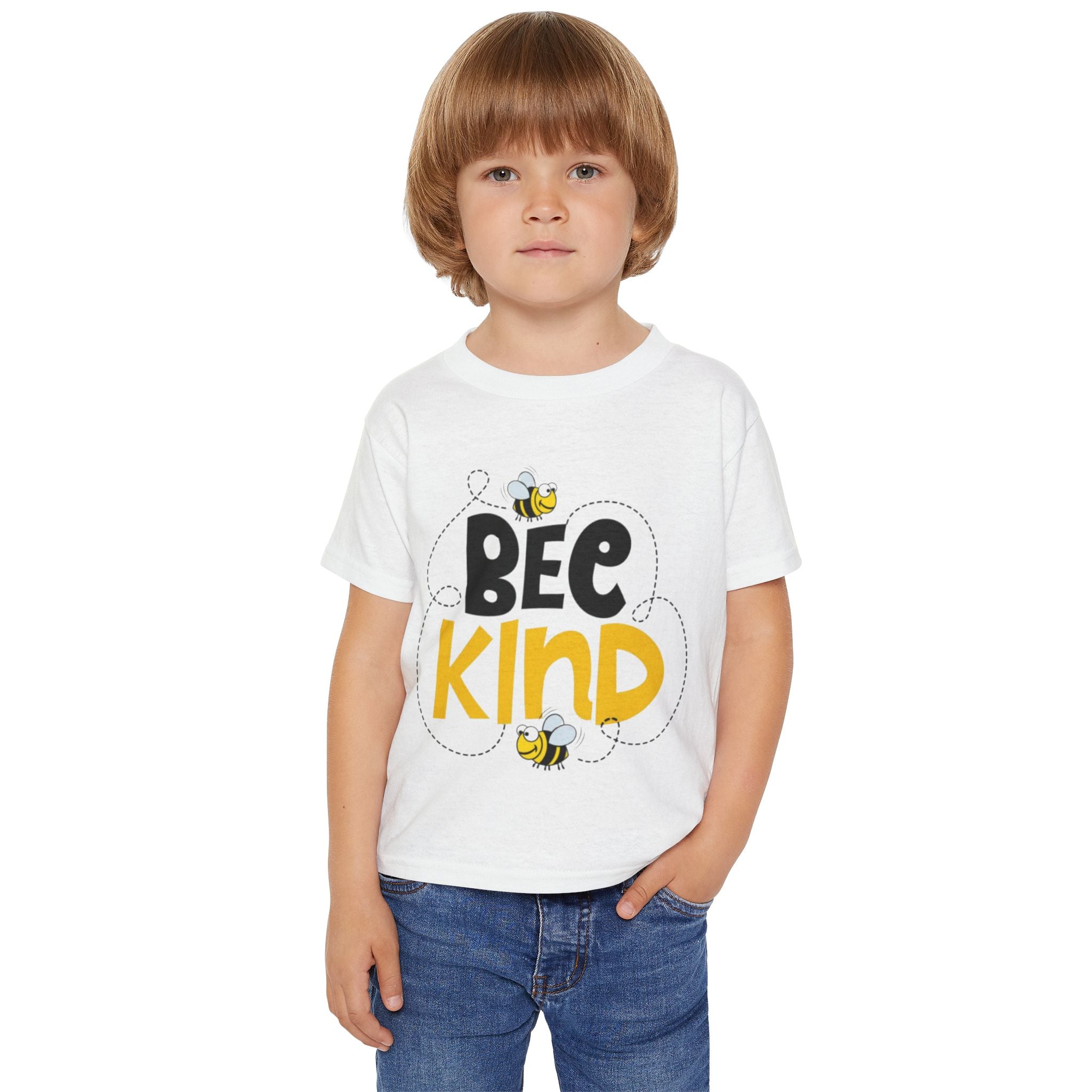 Bee Kind Toddler Heavy Cotton T-Shirt