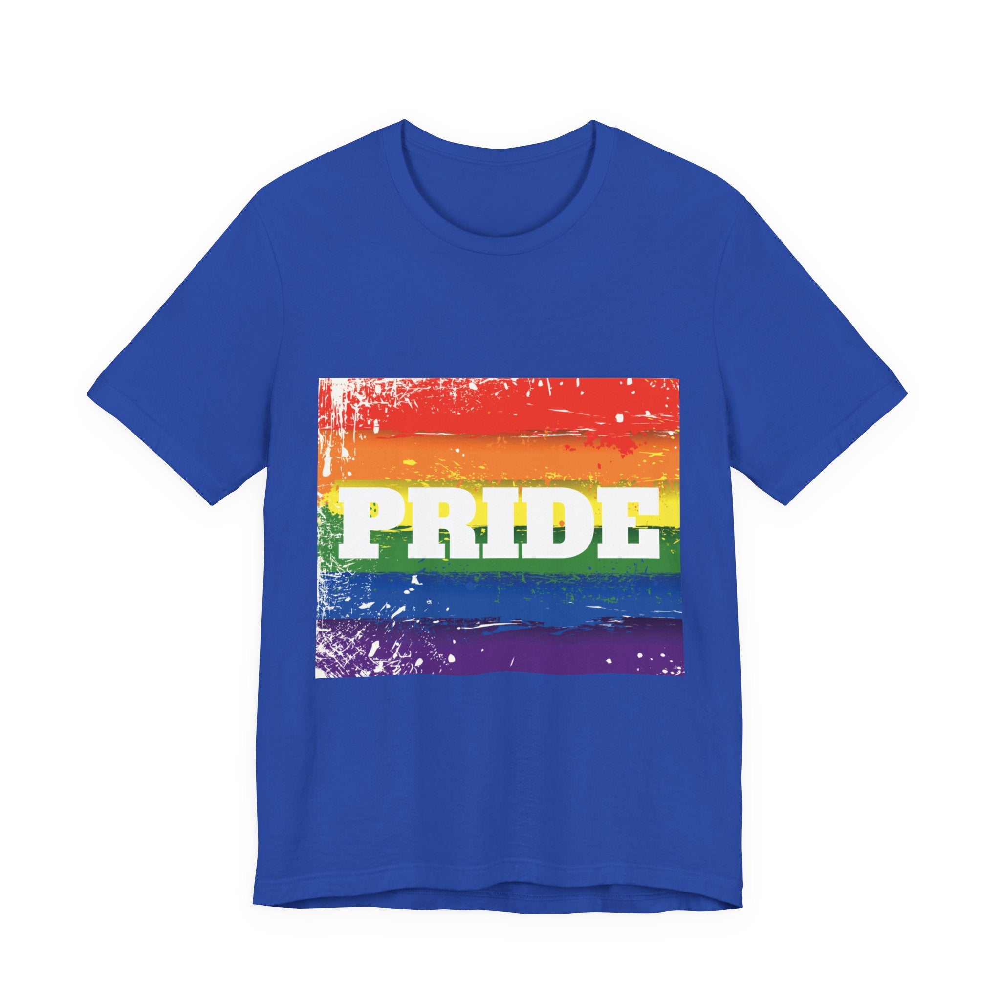 Pride Rainbow Unisex Jersey Short Sleeve T-Shirt