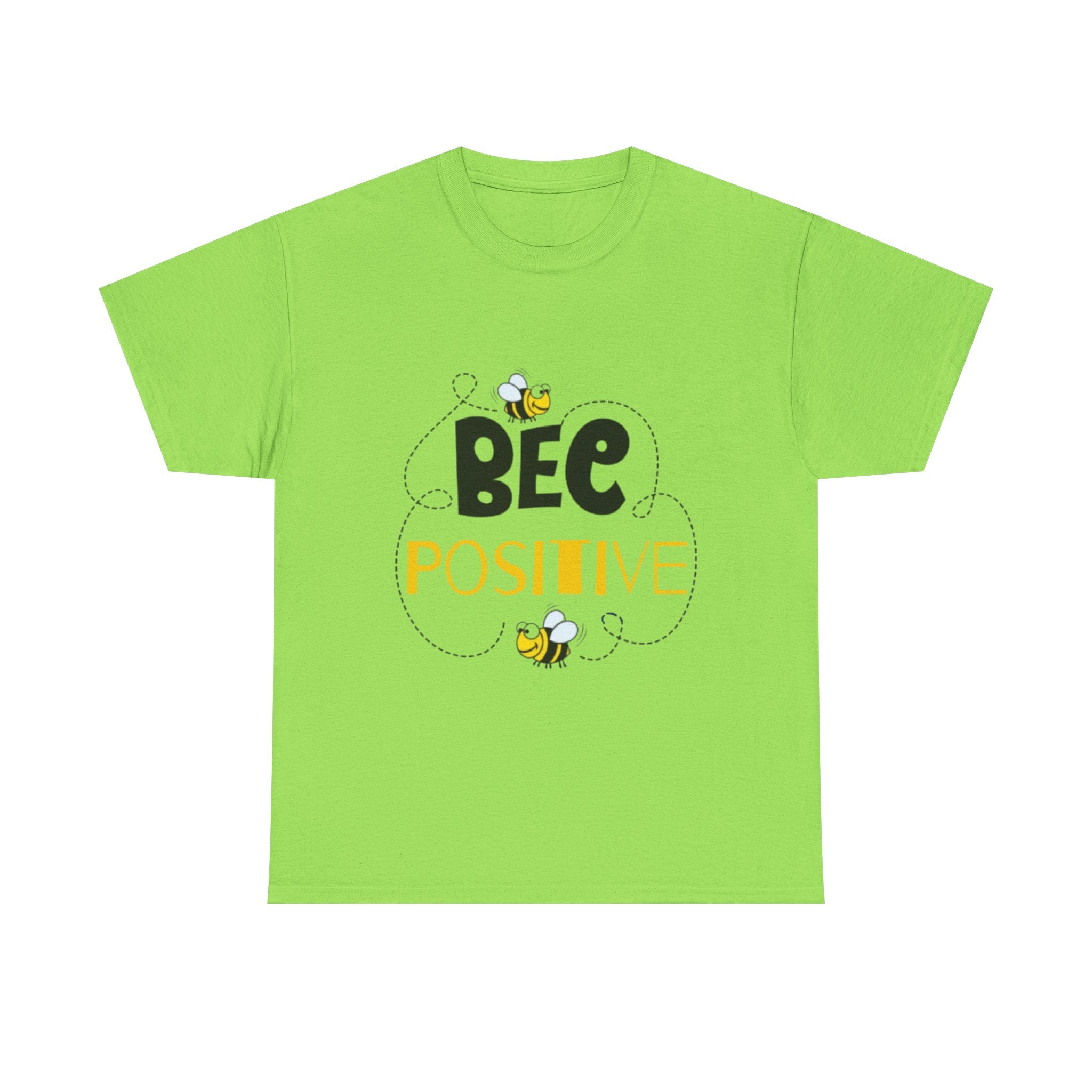Bee Positive Unisex Heavy Cotton T-Shirt