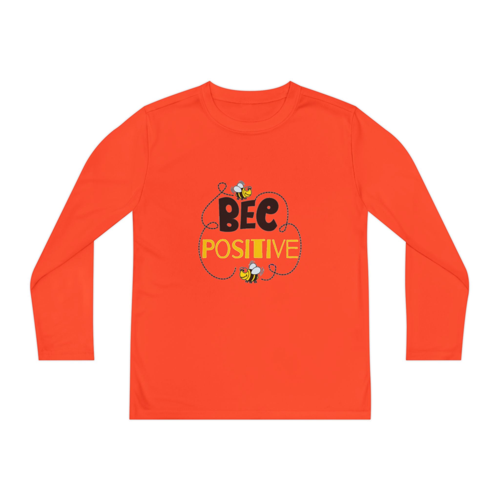Bee Positive Youth Long Sleeve Competitor Tee