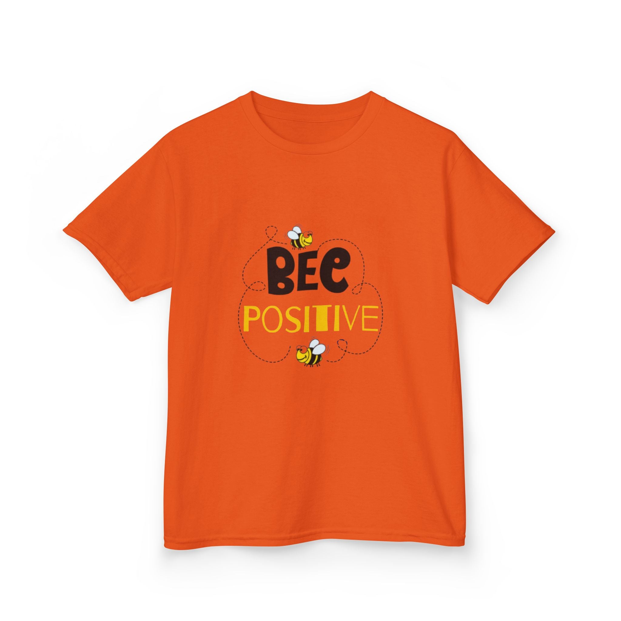 Bee Positive Kids Heavy Cotton T-Shirt