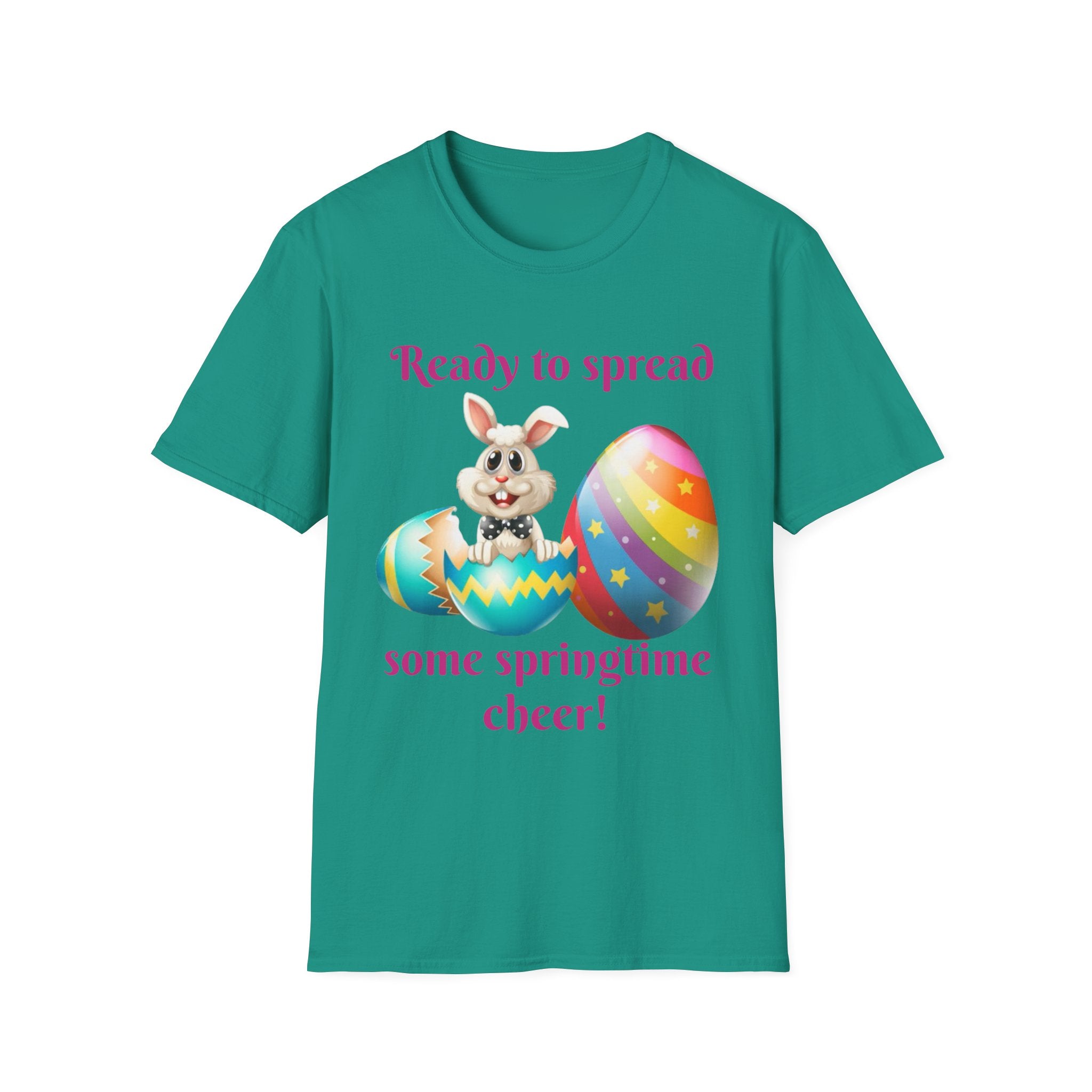 Ready To Spread Some Springtime Cheer Bunny Unisex Softstyle T-Shirt