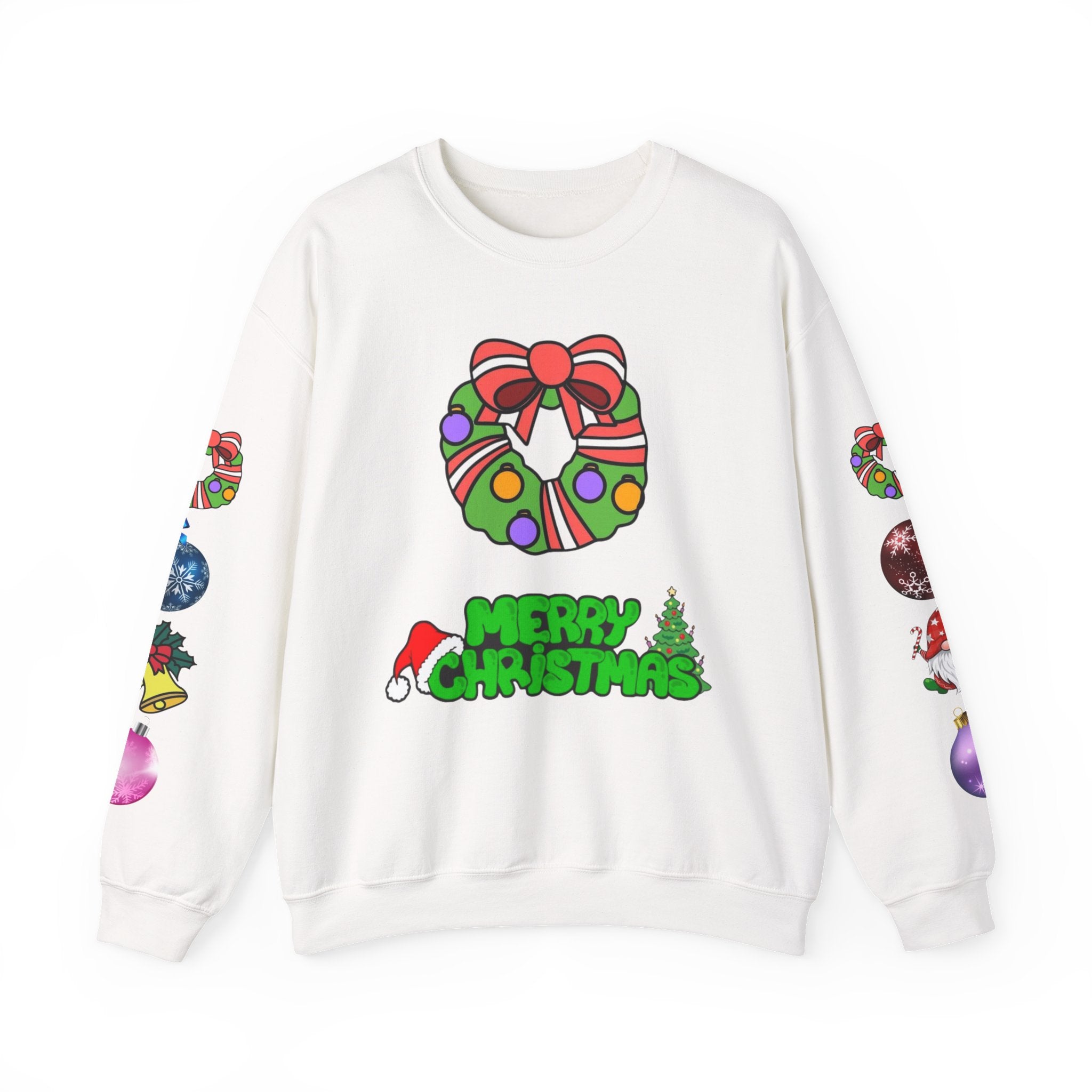 Festive Not-So-Ugly Christmas Unisex Heavy Blend™ Crewneck Sweatshirt