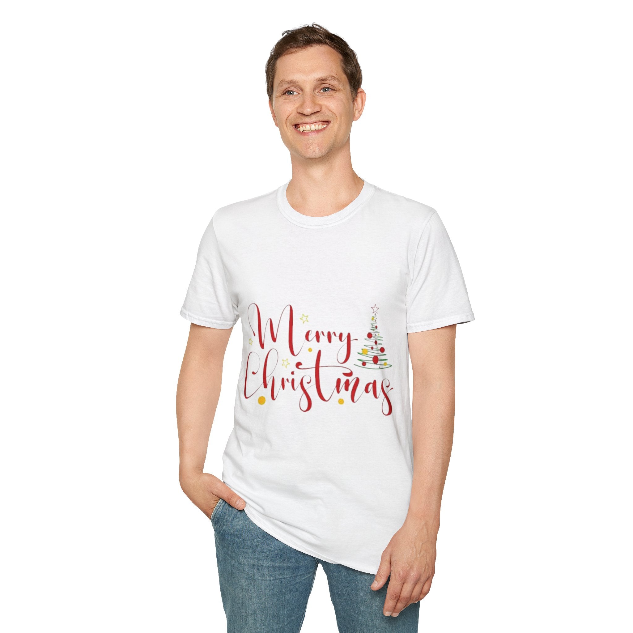 Merry Christmas Unisex Softstyle T-Shirt