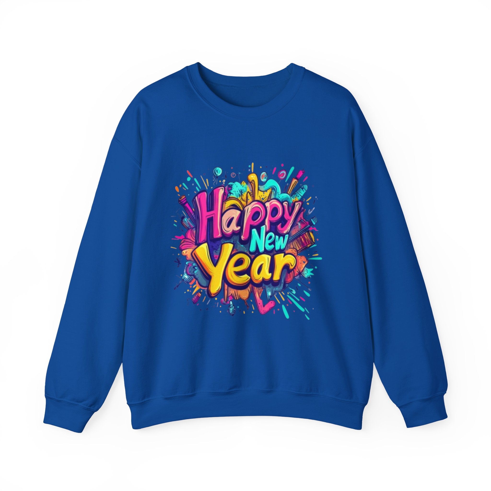 2026 Happy New Year DOUBLE SIDED Unisex Heavy Blend™ Crewneck Sweatshirt