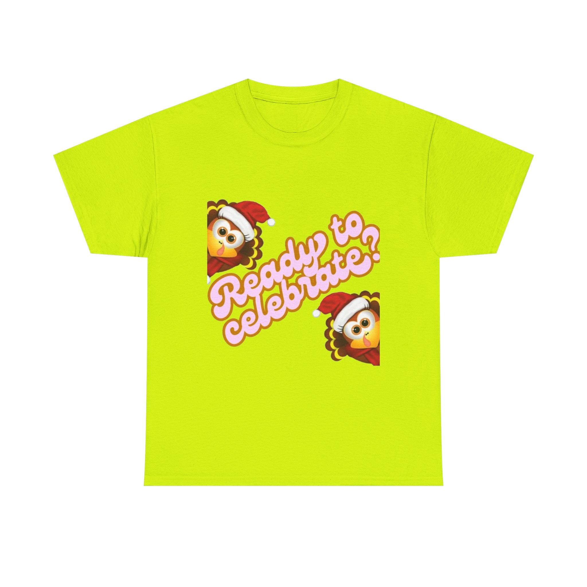 Ready To Celebrate? Unisex Heavy Cotton T-Shirt