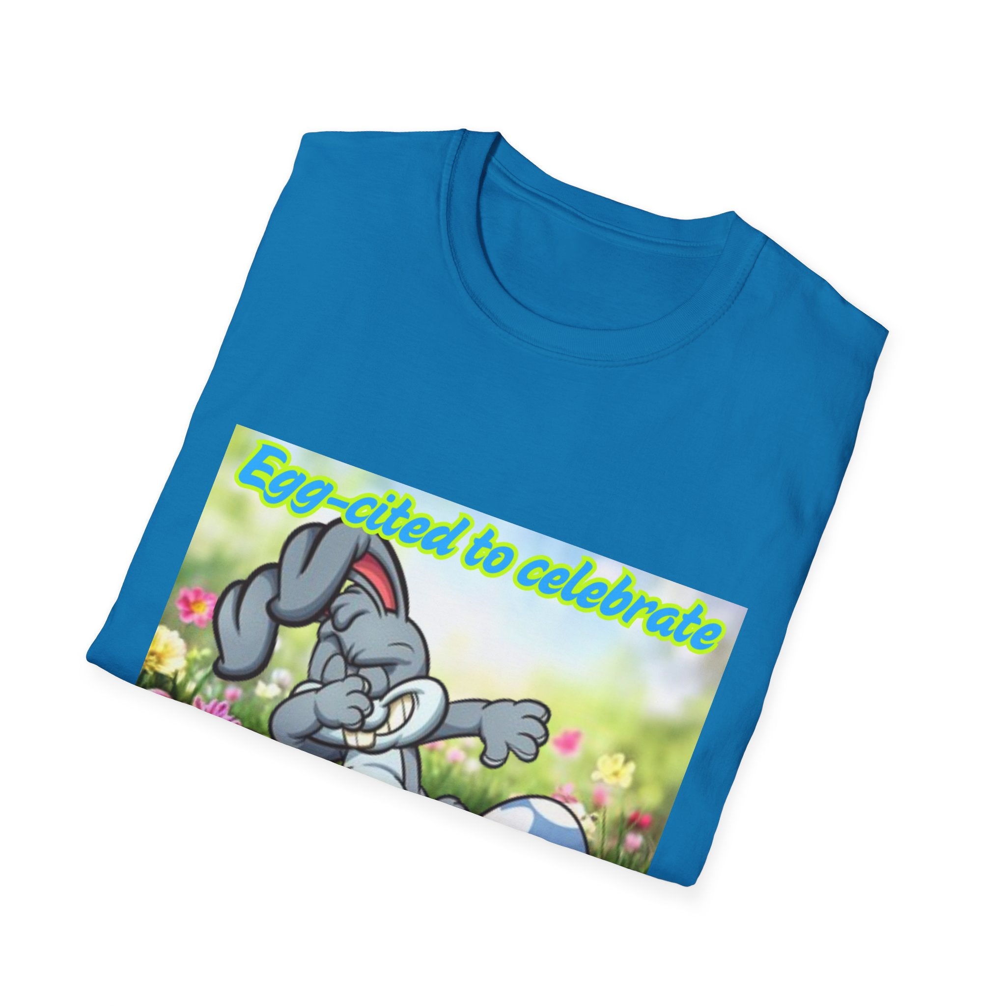 Egg-cited to Celebrate With Style Unisex Softstyle T-Shirt