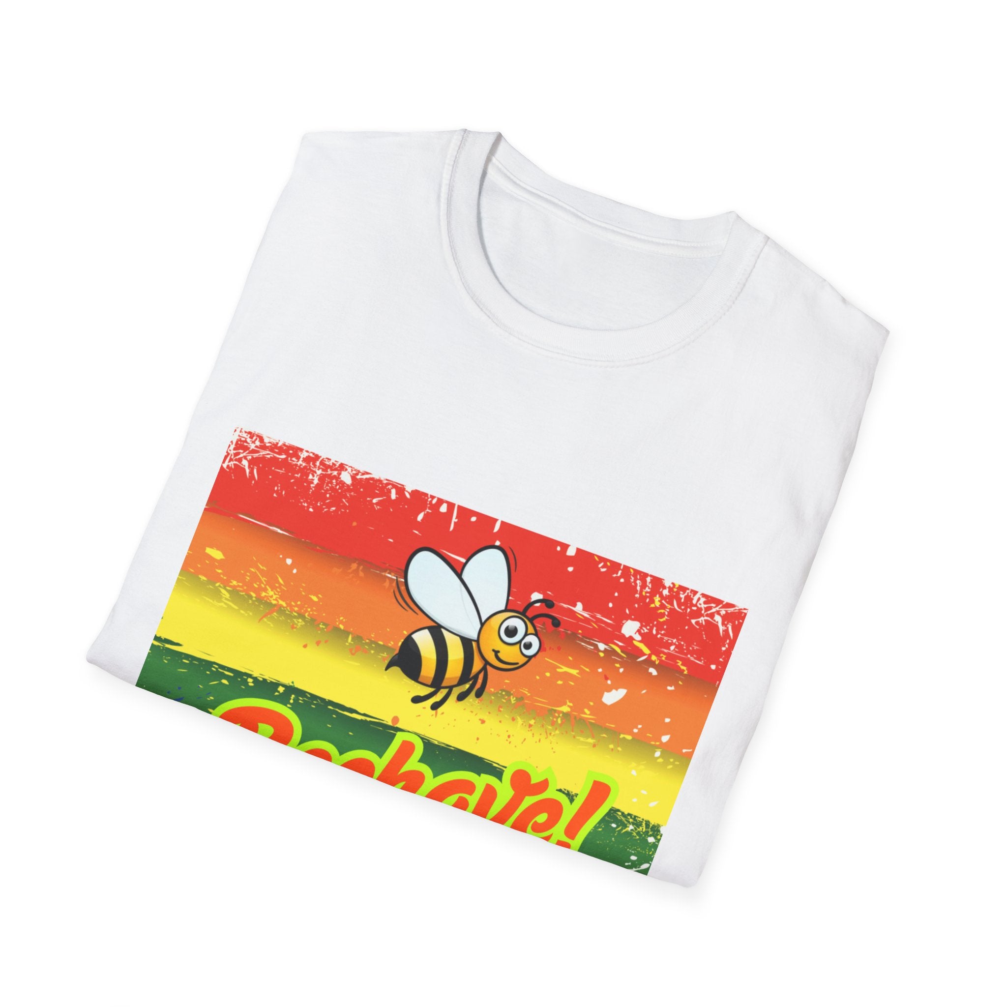Beehave Rainbow Unisex Softstyle T-Shirt