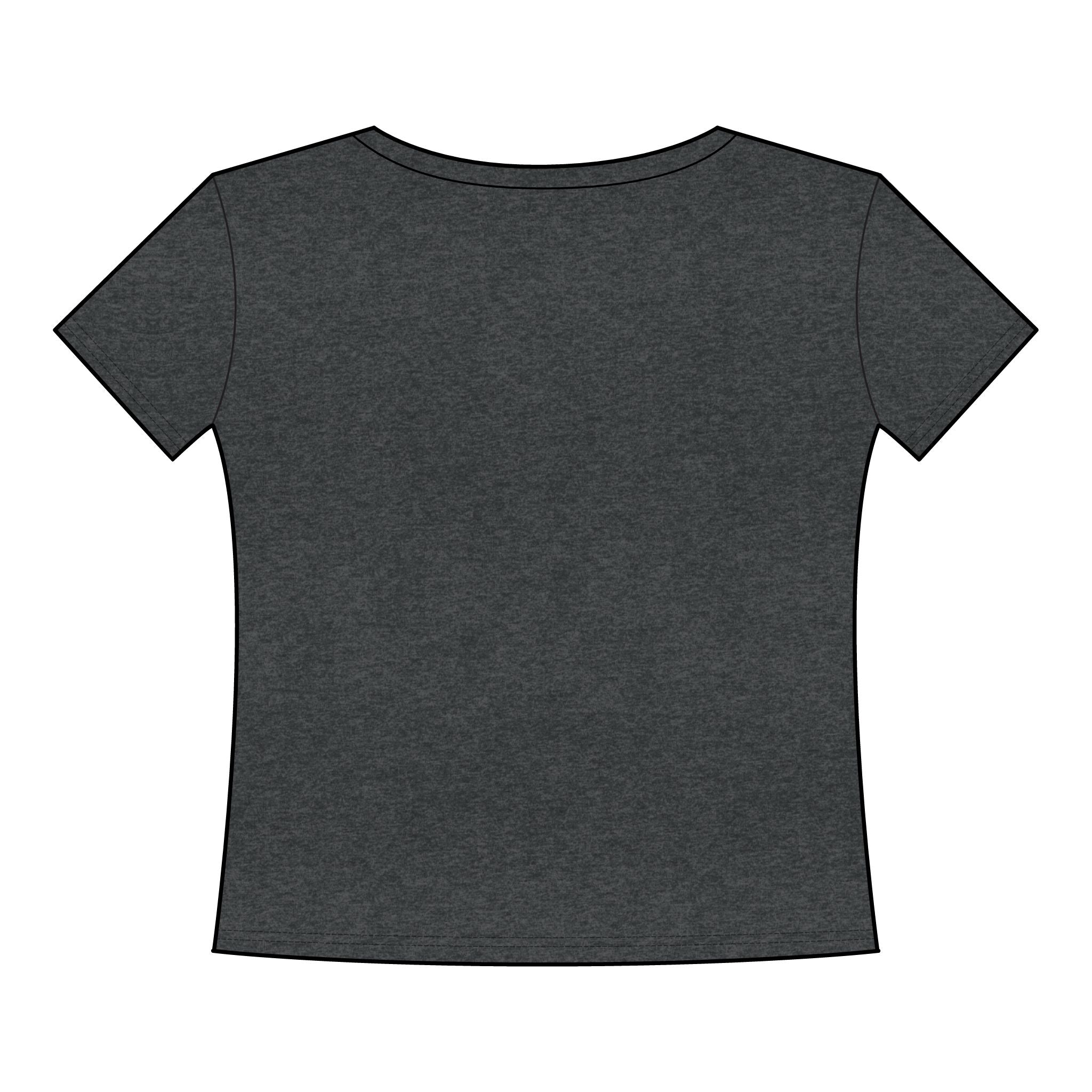 Pride Rainbow Women's Curvy Fine Jersey T-Shirt