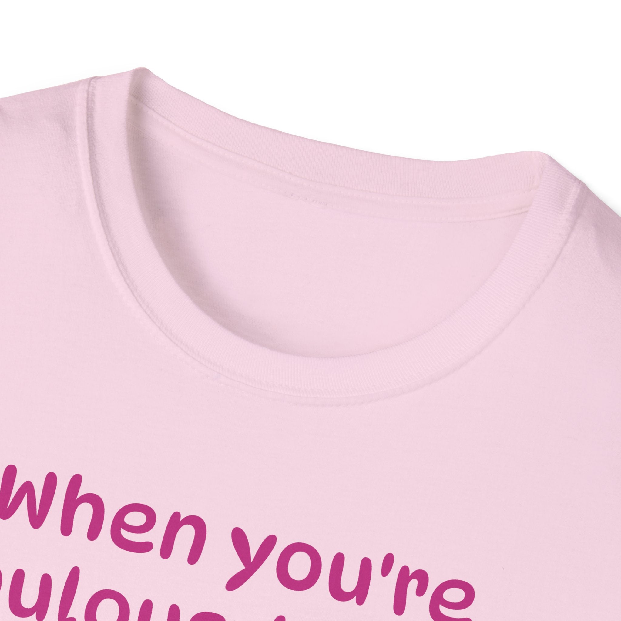 When You're Fabulous, Hungry, And Magical All At Once! Unicorn Unisex Softstyle T-Shirt