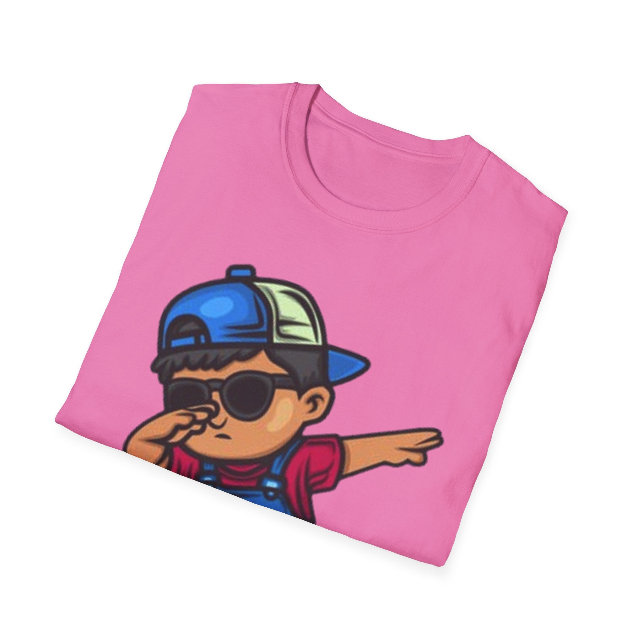 Cool Kid Dabbing Unisex Softstyle T-Shirt