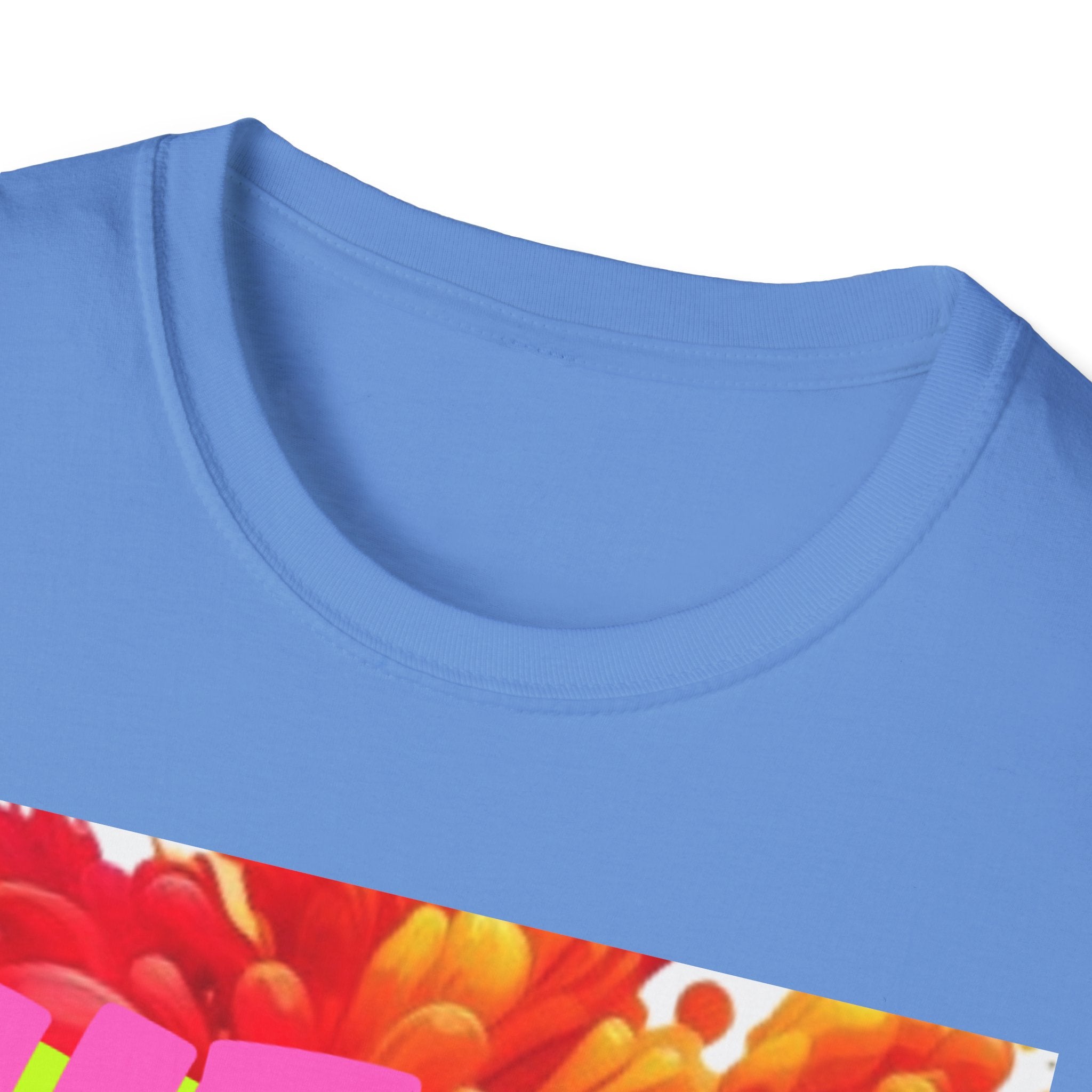 Hey I'm Gay! Heart Unisex Softstyle T-Shirt