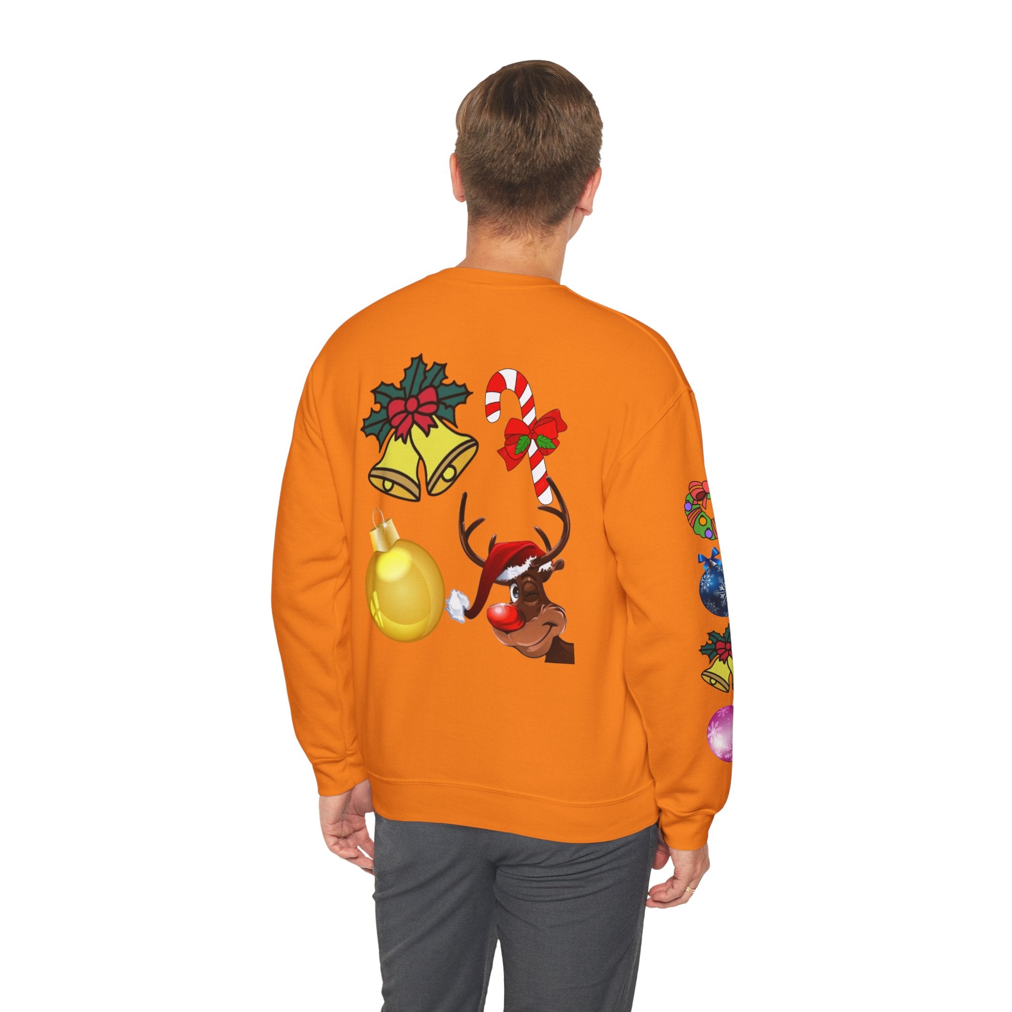Festive Not-So-Ugly Christmas Unisex Heavy Blend™ Crewneck Sweatshirt