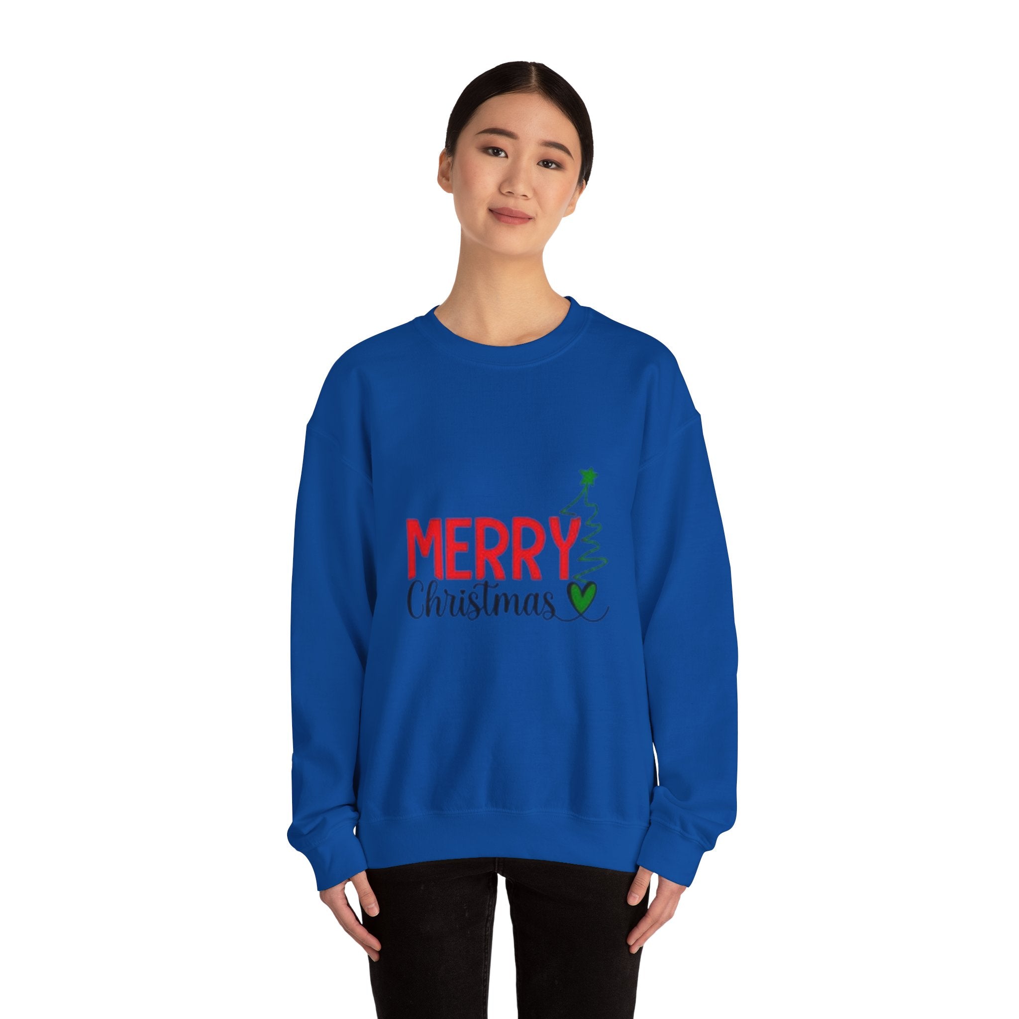 Merry Christmas Unisex Heavy Blend™ Crewneck Sweatshirt