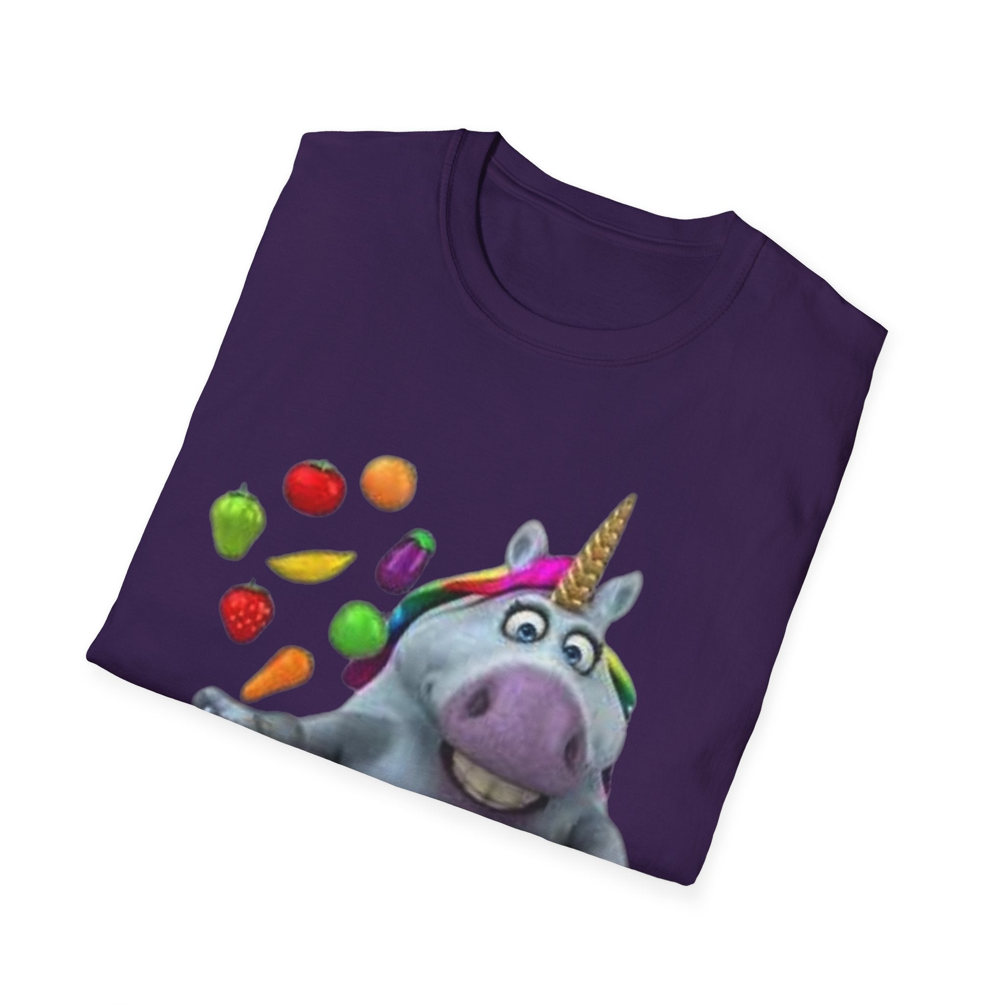 Juggling Health And Happiness Unicorn Unisex Softstyle T-Shirt