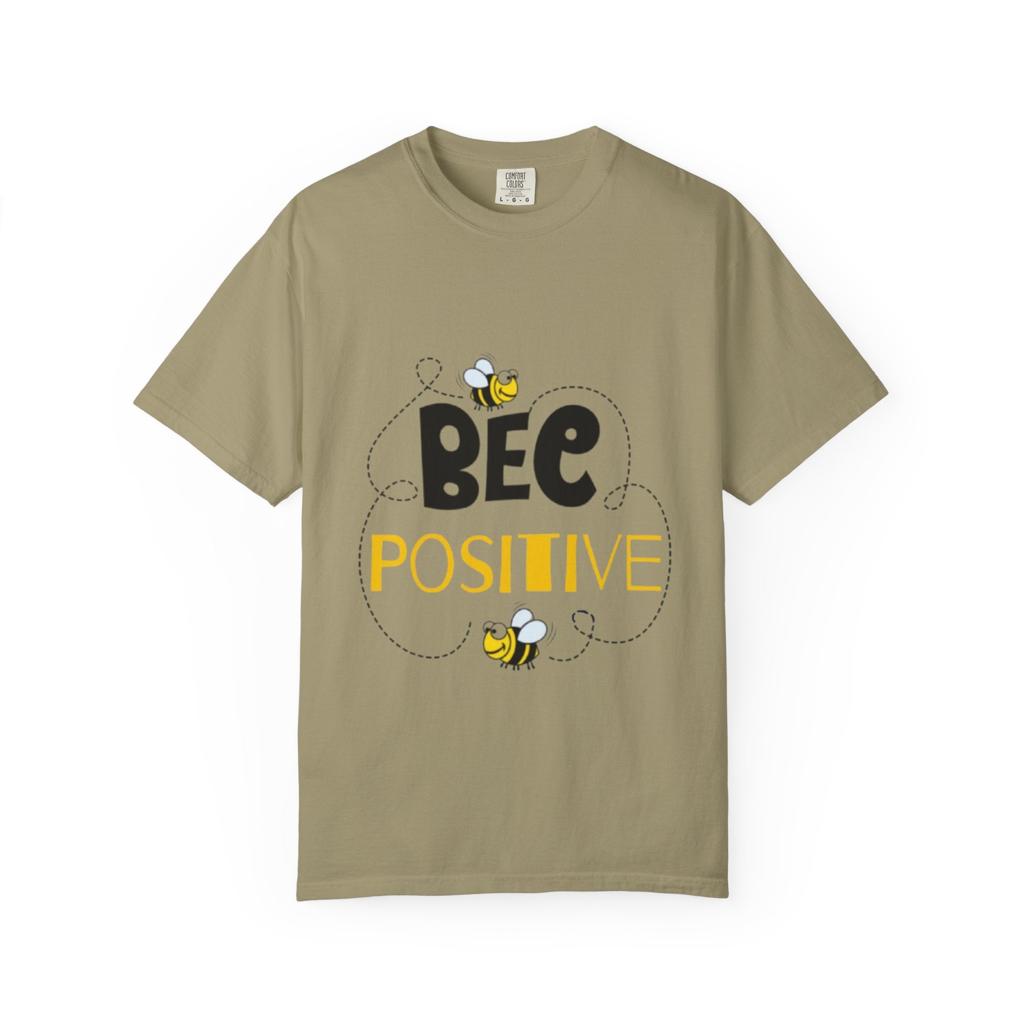 Bee Positive Unisex Garment-Dyed T-Shirt
