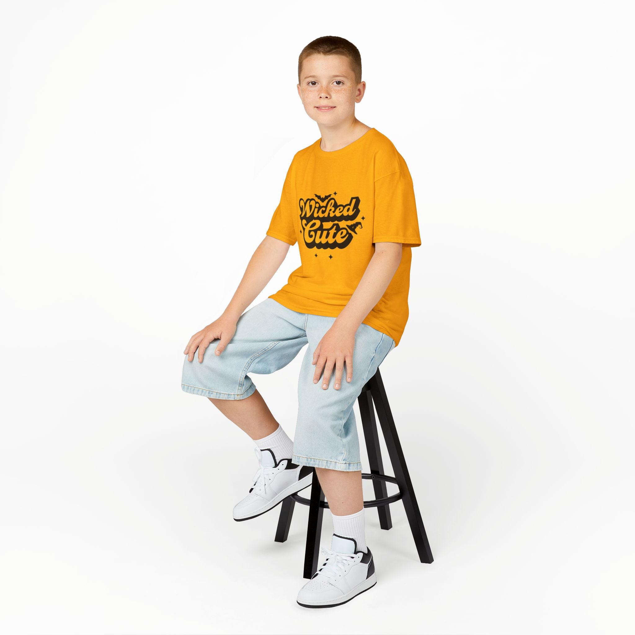 Wicked Cute Kid's Short Sleeve Cotton T-Shirt