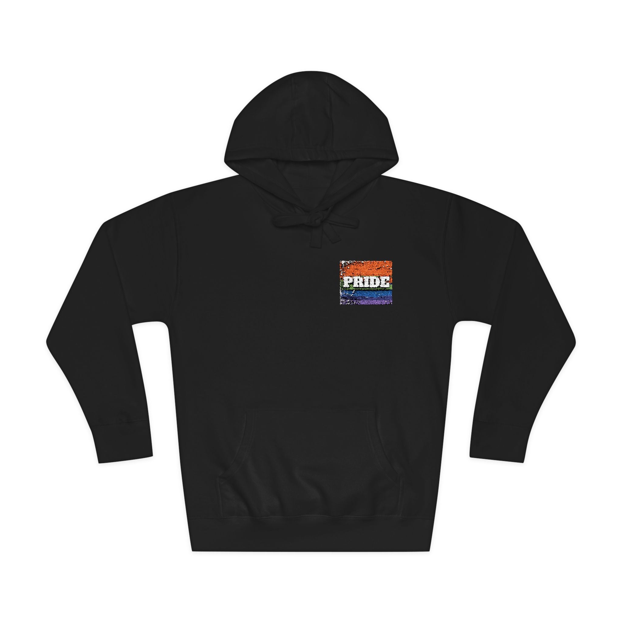 Pride Rainbow Unisex Fleece Hoodie