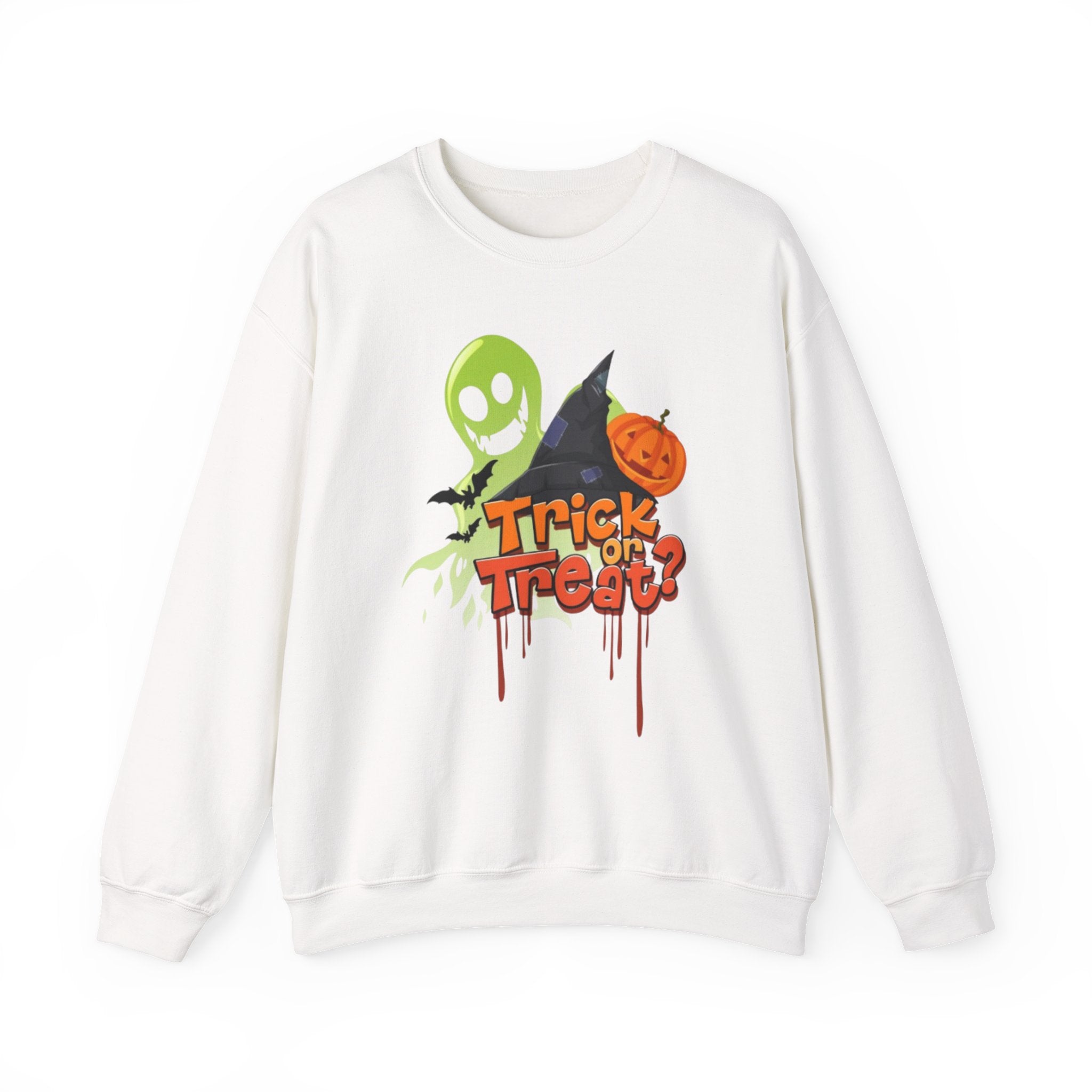 Halloween Trick or Treat Unisex Heavy Blend™ Crewneck Sweatshirt