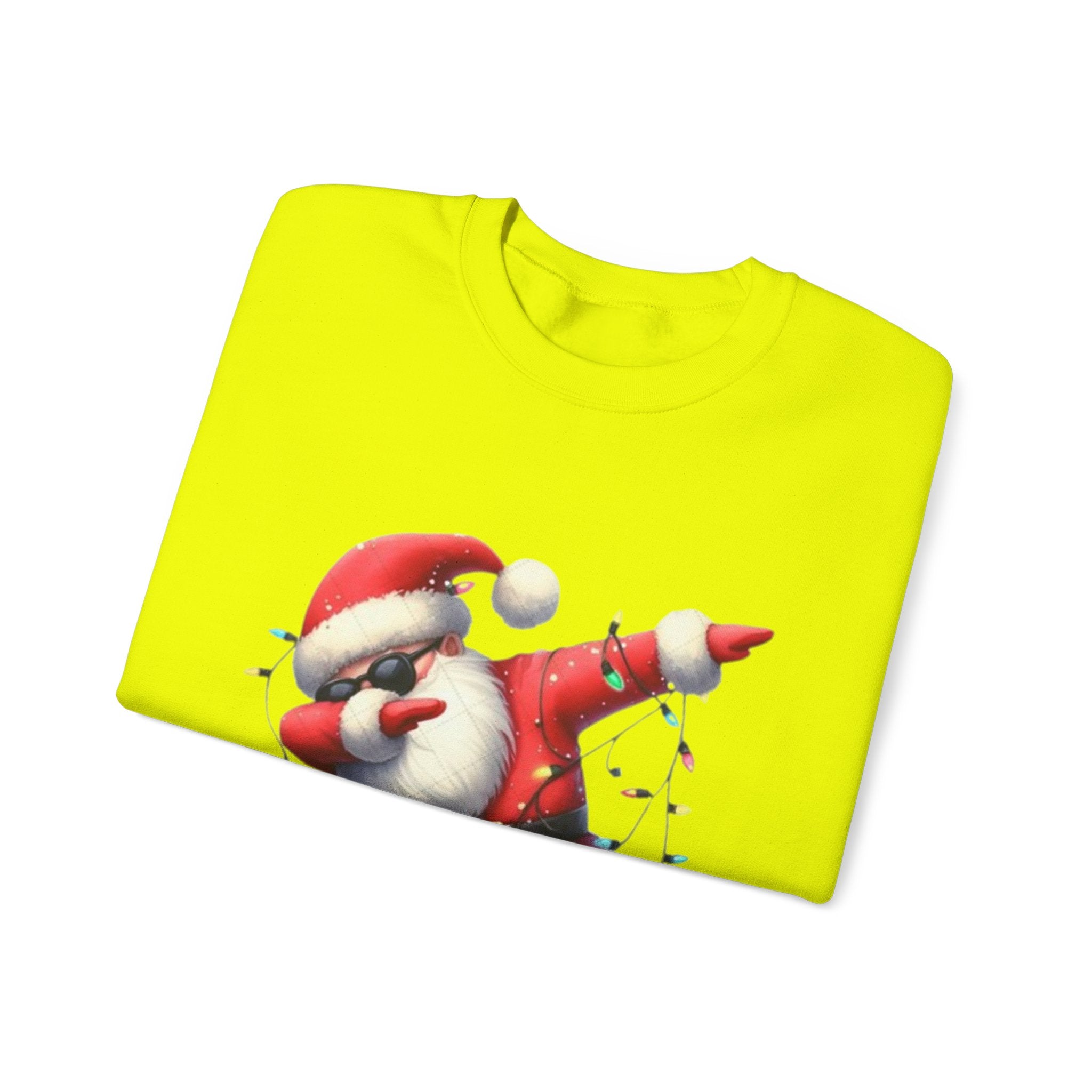 Santa Dabbing Unisex Heavy Blend™ Crewneck Sweatshirt