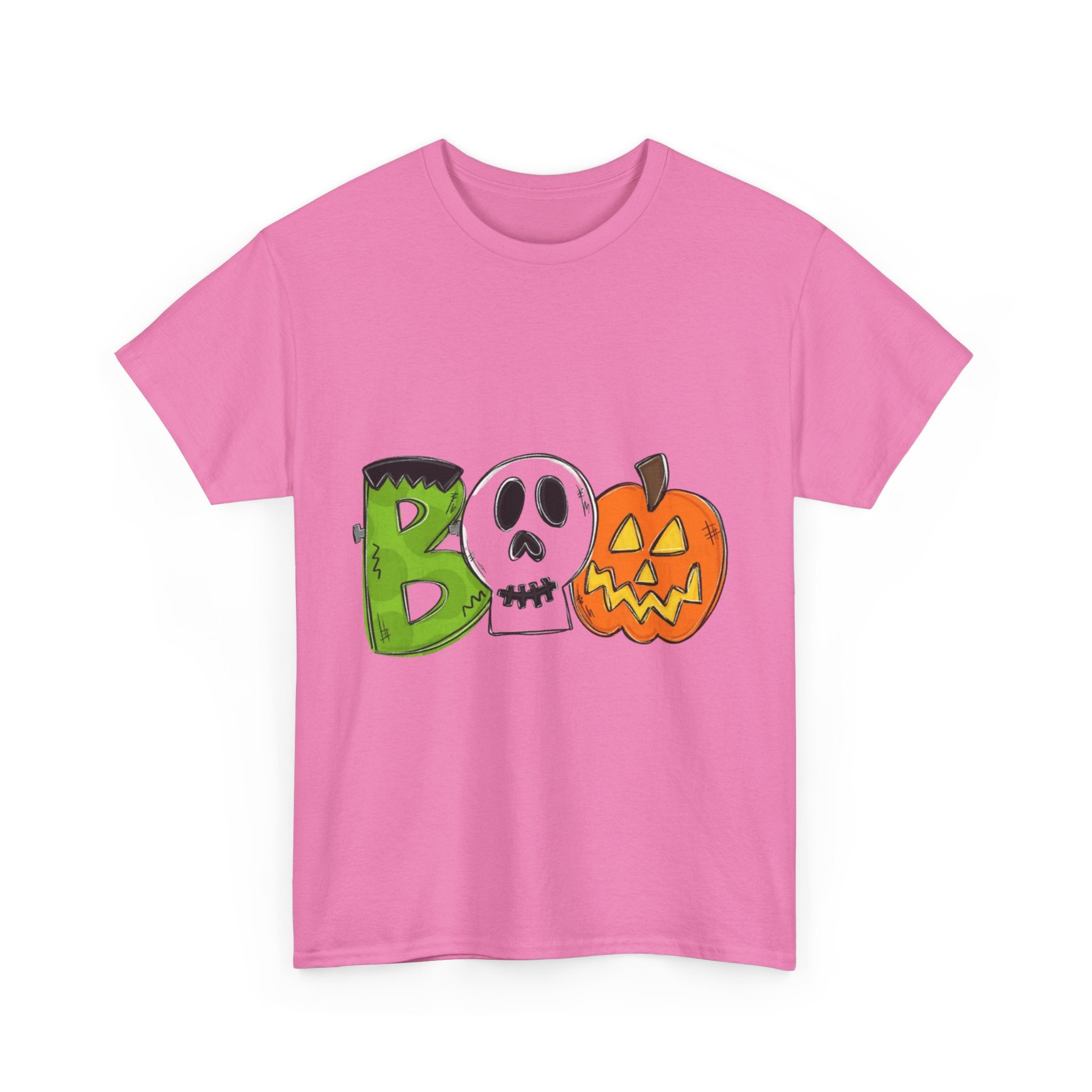 Halloween BOO Unisex Heavy Cotton T-Shirt