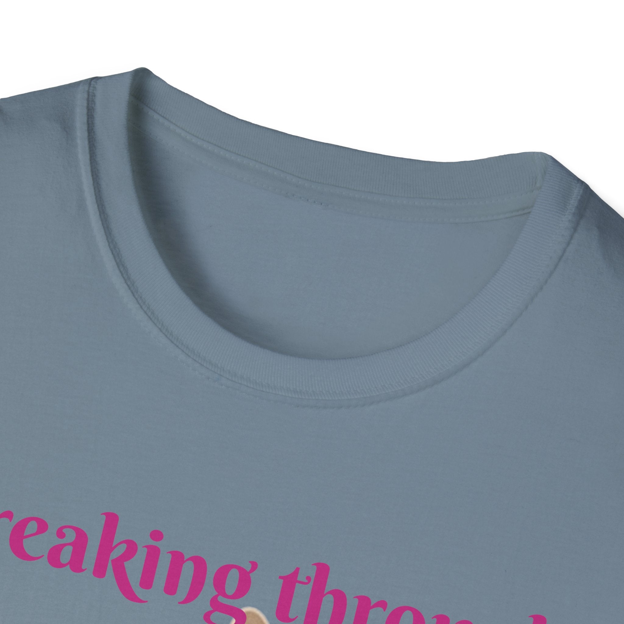 Breaking Through To Bring You Smiles Unisex Softstyle T-Shirt
