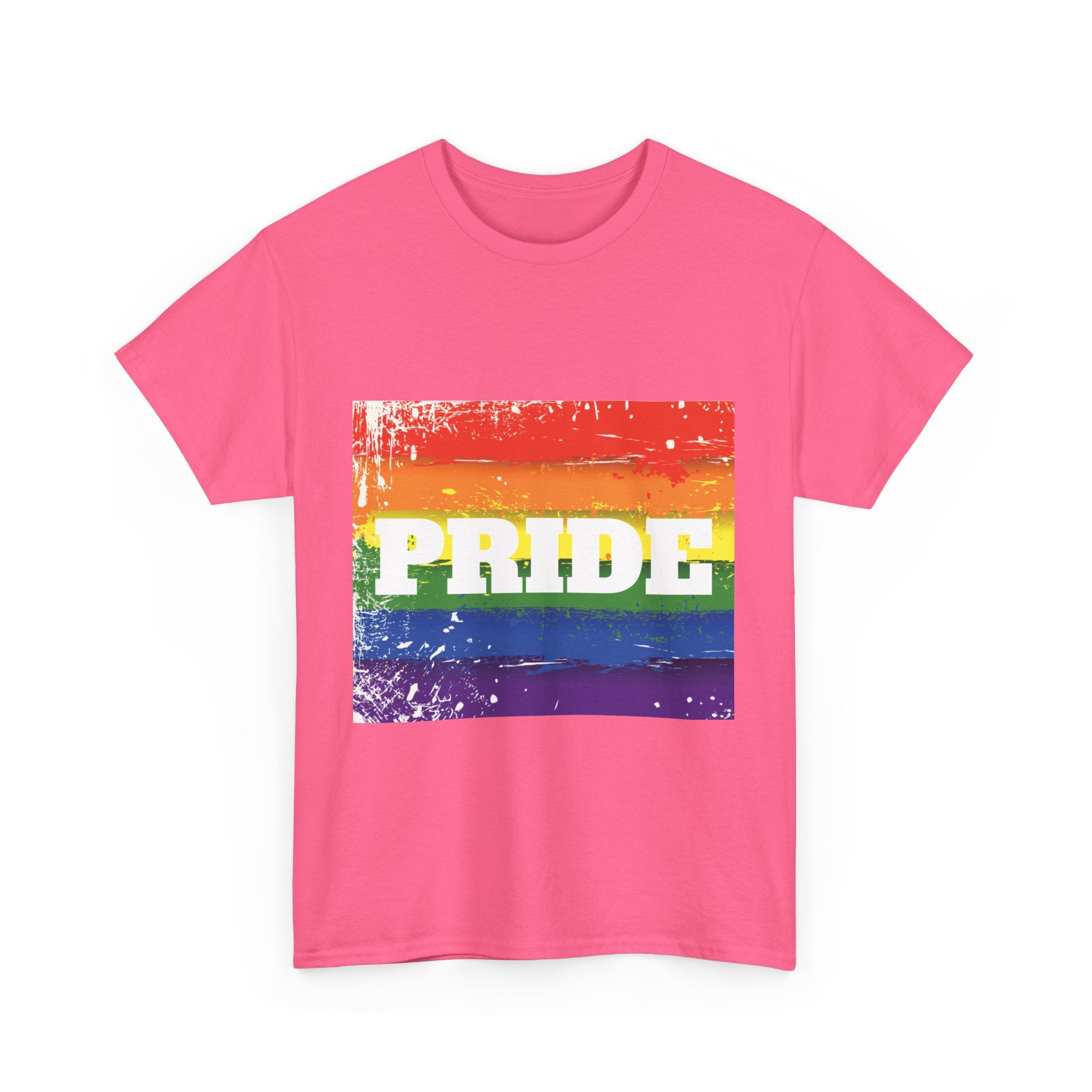 Pride Rainbow Unisex Heavy Cotton T-Shirt