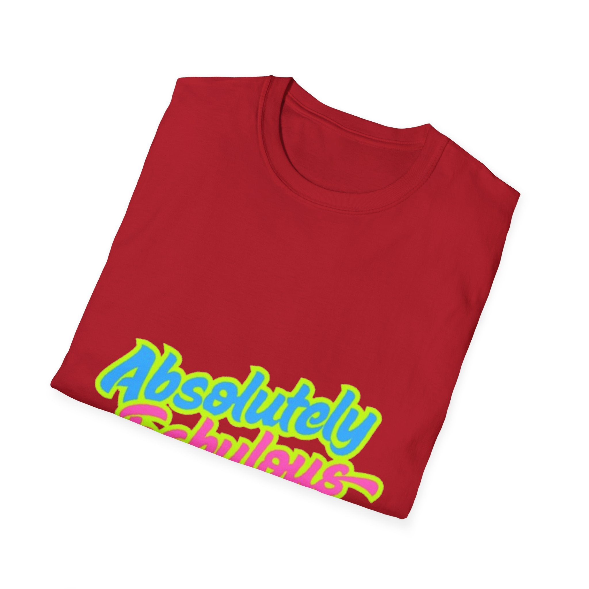 Absolutely Fabulous Teal/Pink Unisex Softstyle T-Shirt
