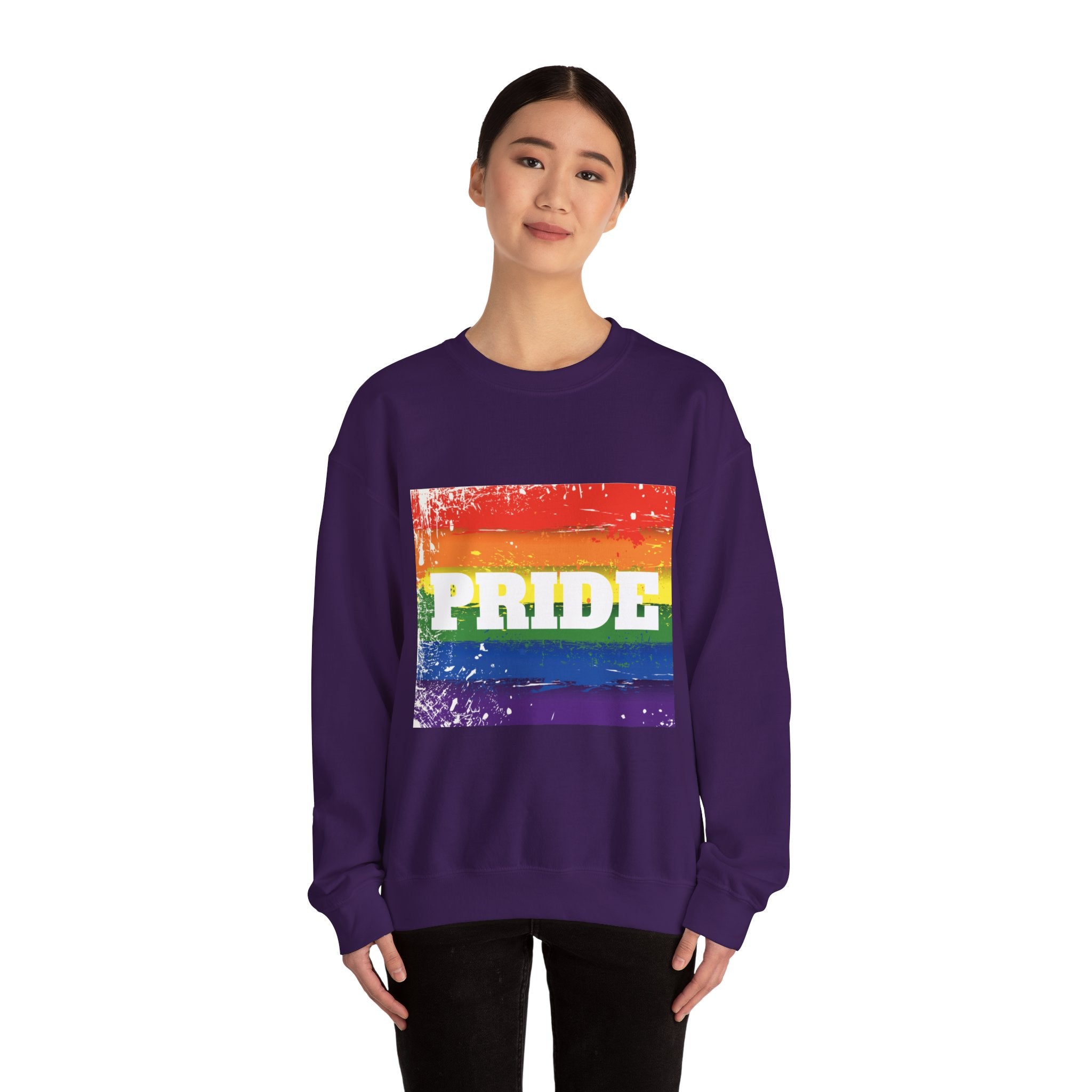 Pride Rainbow Unisex Crewneck Sweatshirt