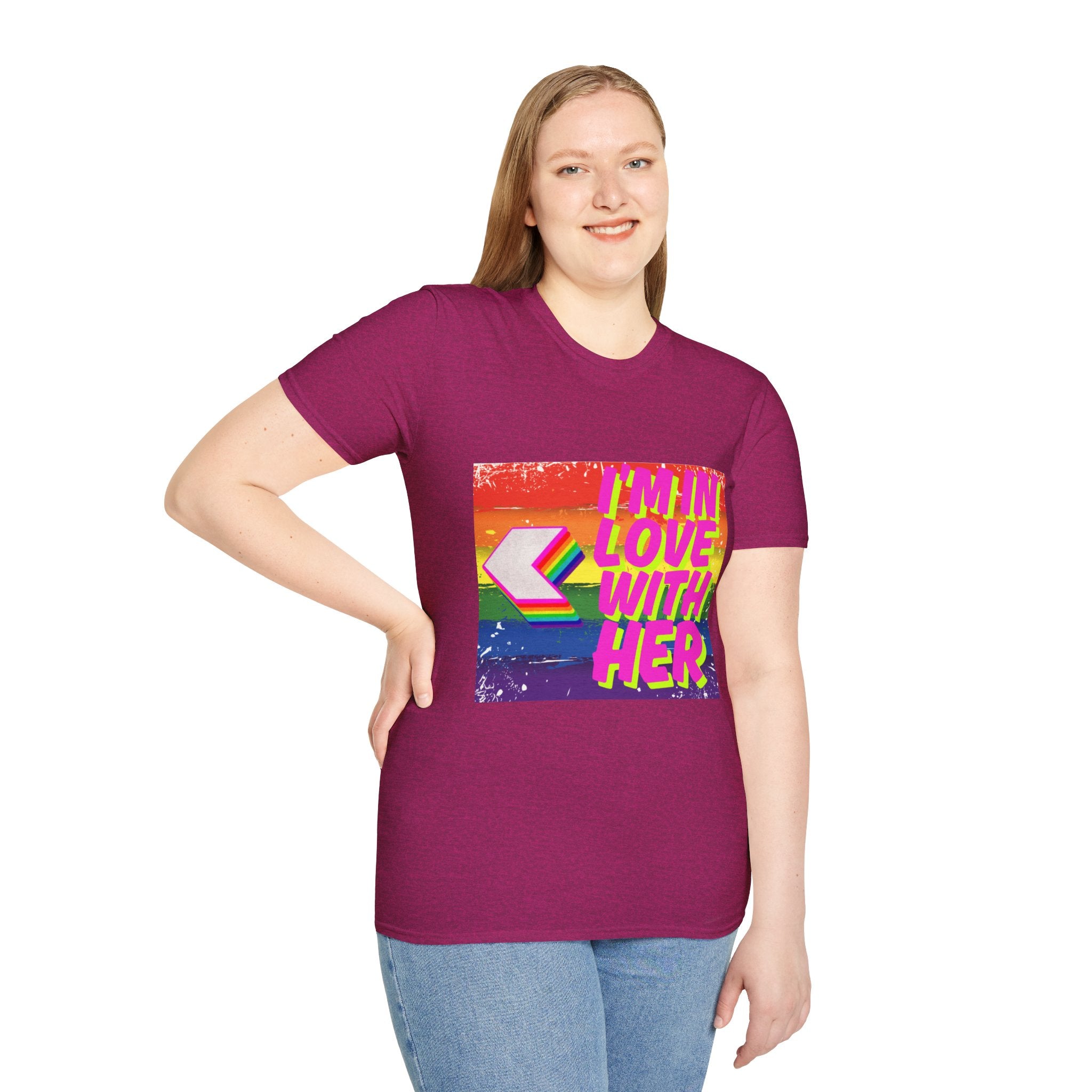 I'm in Love with Her Unisex Softstyle T-Shirt