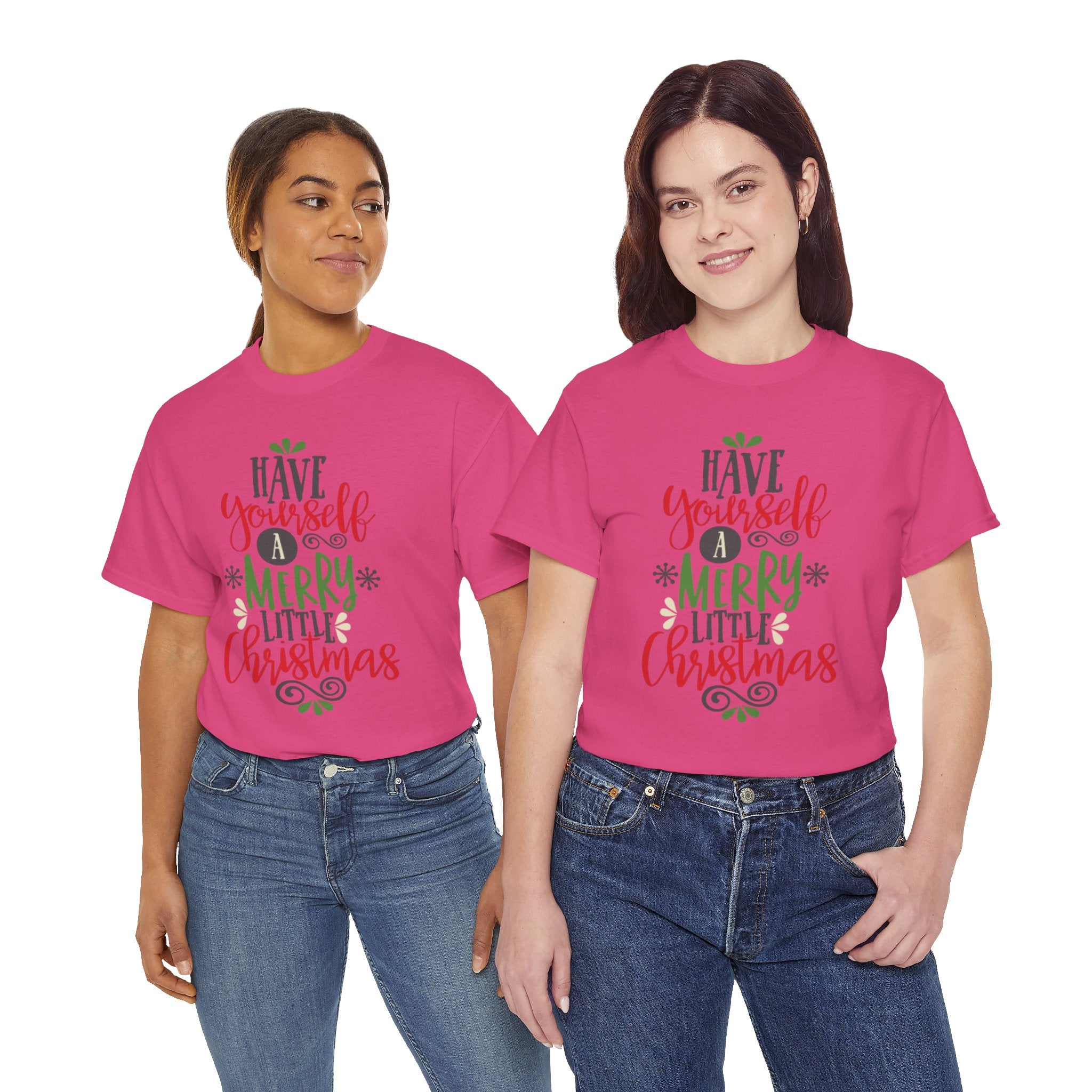 Have Yourself a Merry Little Christmas Unisex Heavy Cotton T-Shirt