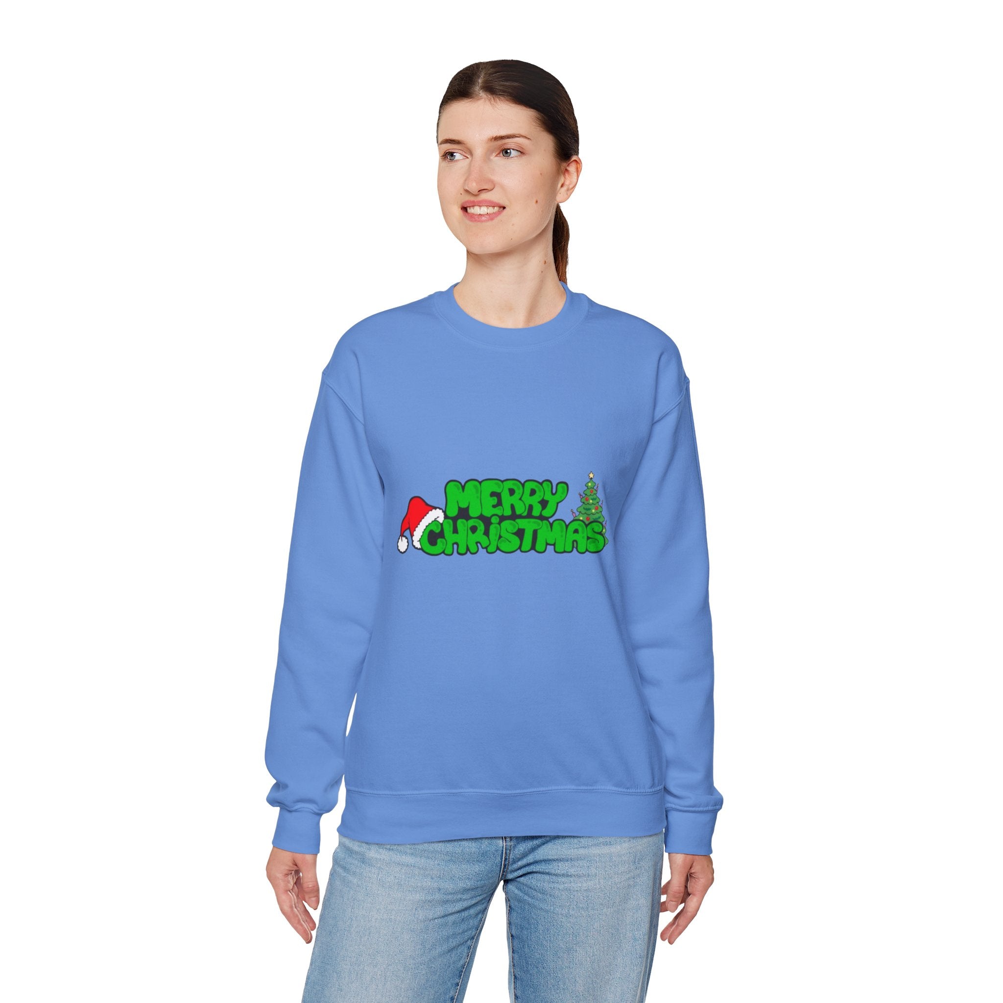 Merry Christmas Unisex Heavy Blend™ Crewneck Sweatshirt