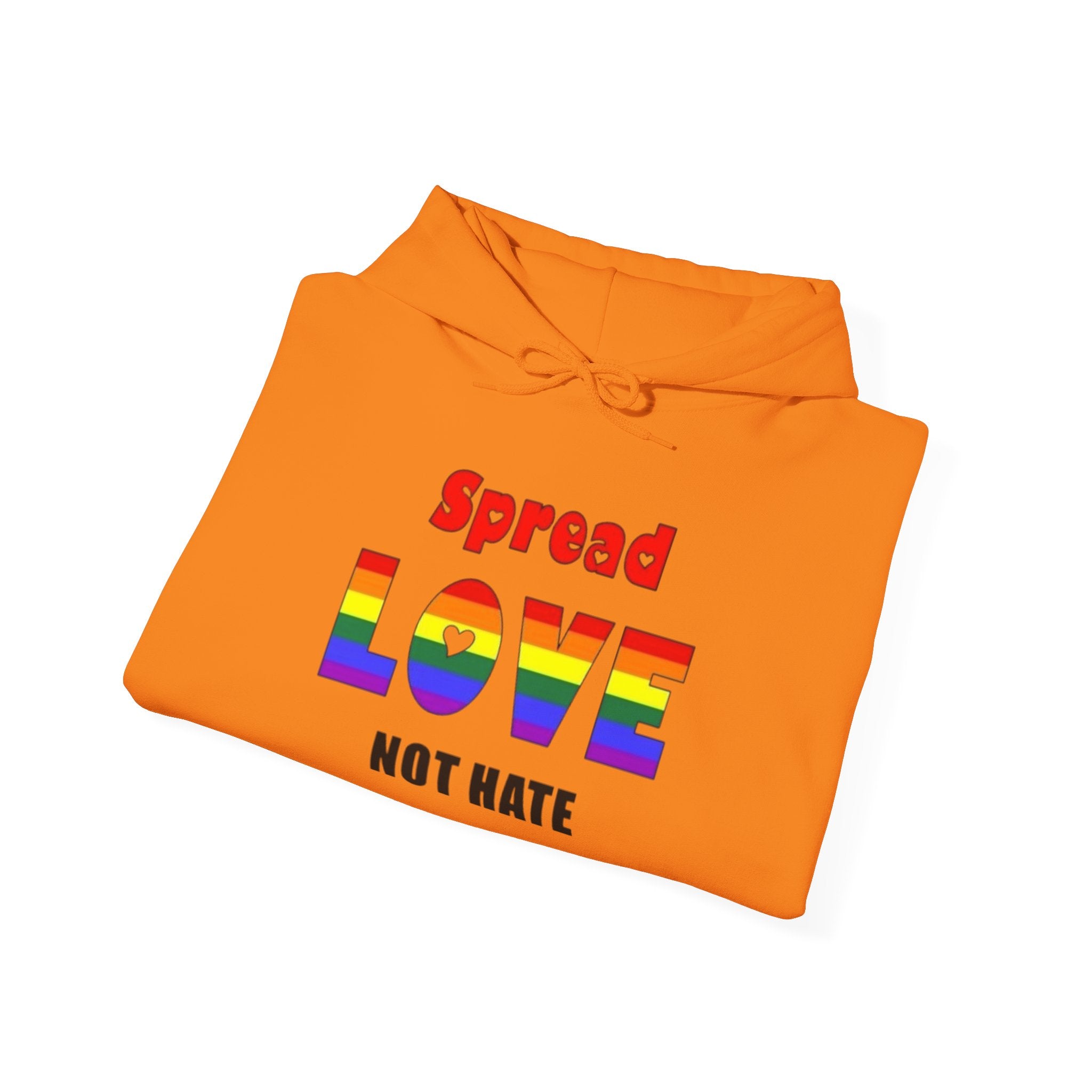 Spread Love Not Hate Unisex Hoodie