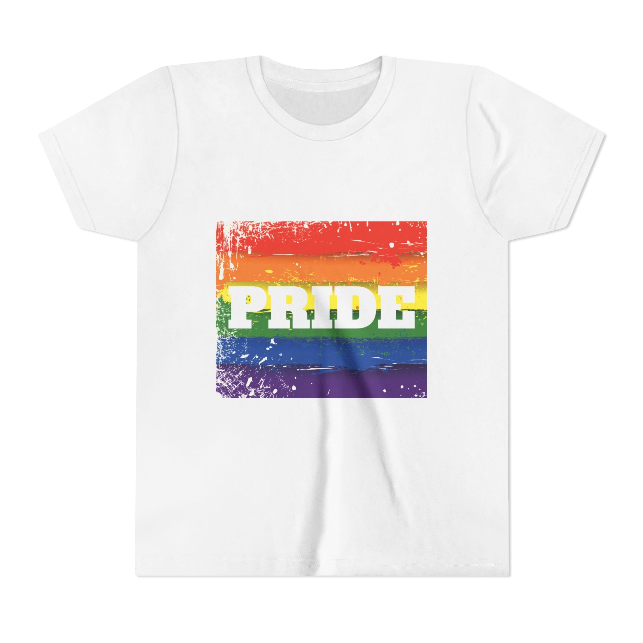 Pride Rainbow Youth Short Sleeve T-Shirt
