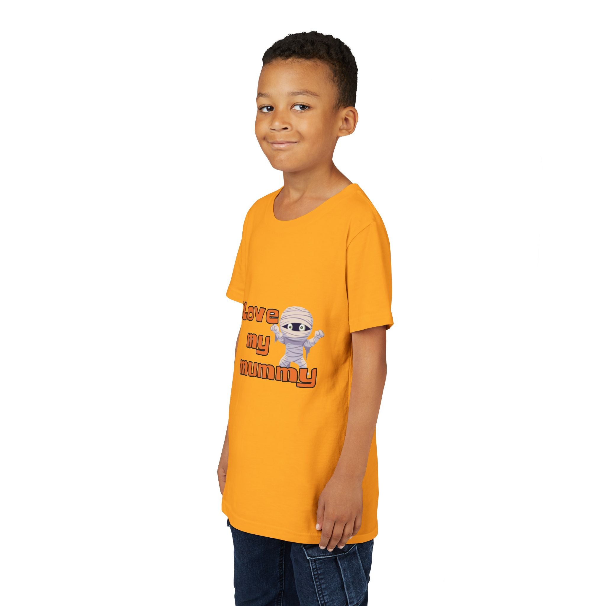 I Love My Mummy Youth Short Sleeve T-Shirt