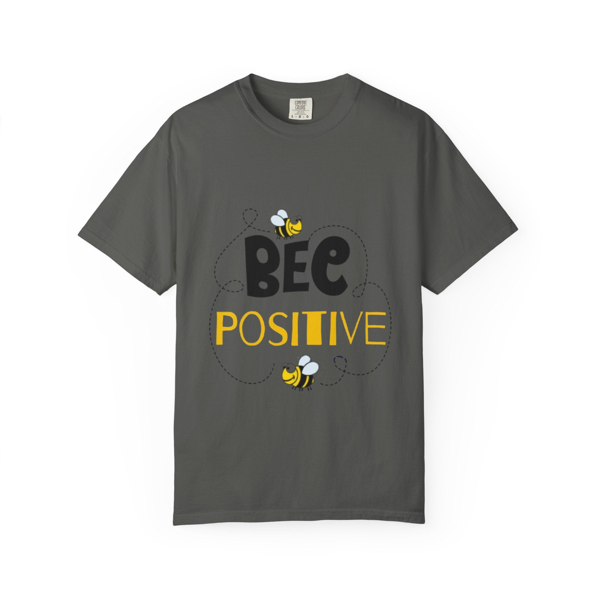 Bee Positive Unisex Garment-Dyed T-Shirt