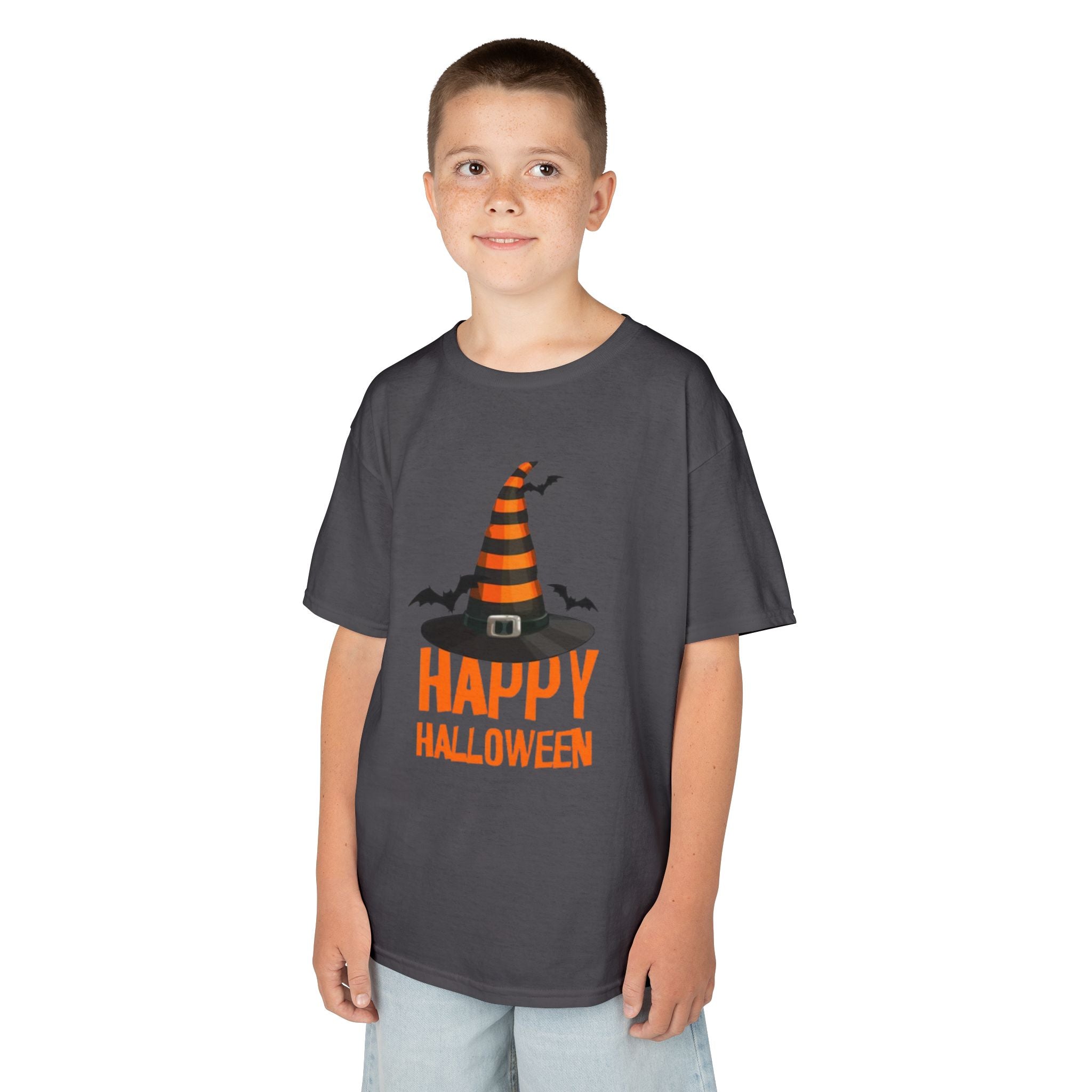 Happy Halloween Kids Heavy Cotton T-Shirt