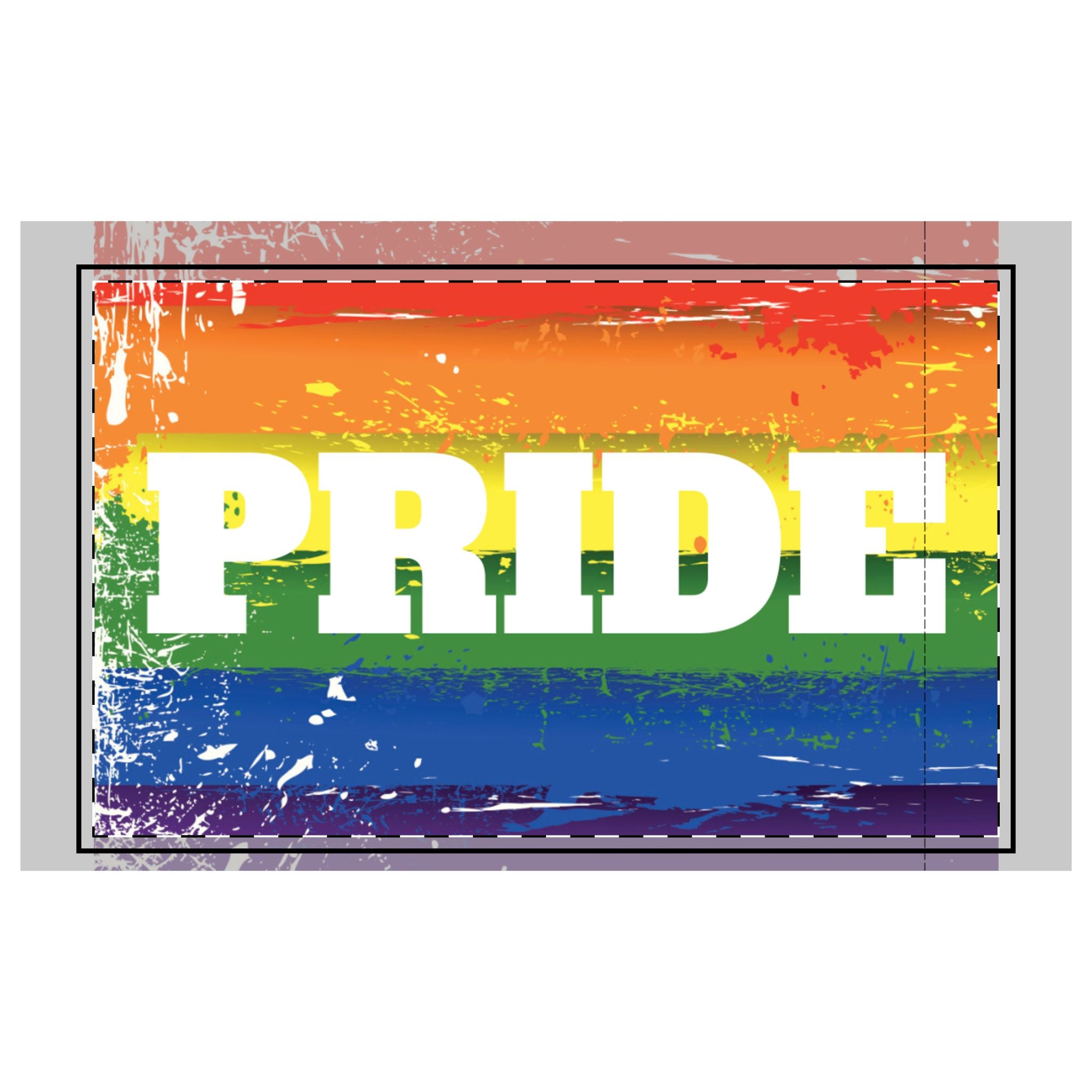 Pride Rainbow Microfiber Pillowcase
