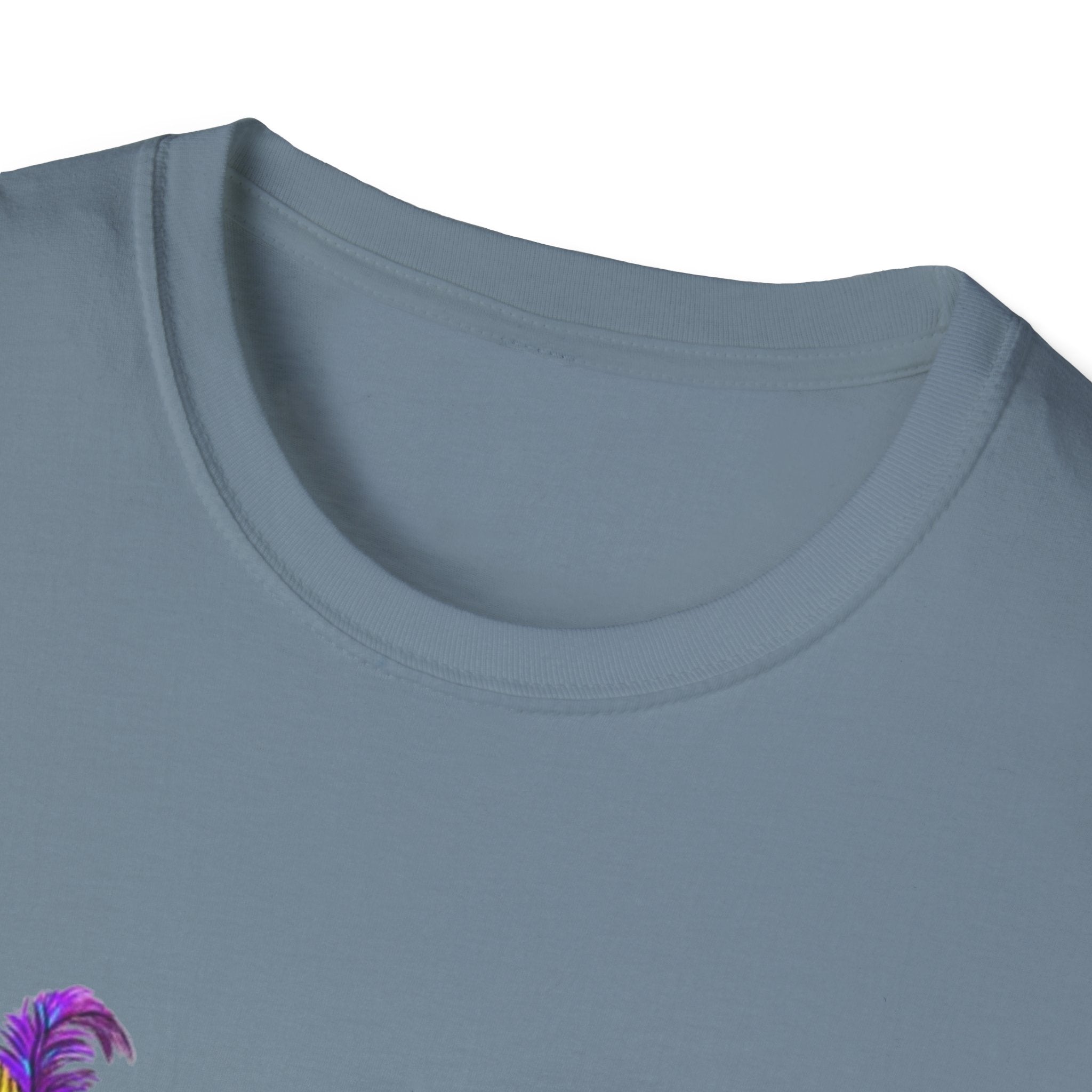 Mardi Gras Gator Unisex Softstyle T-Shirt