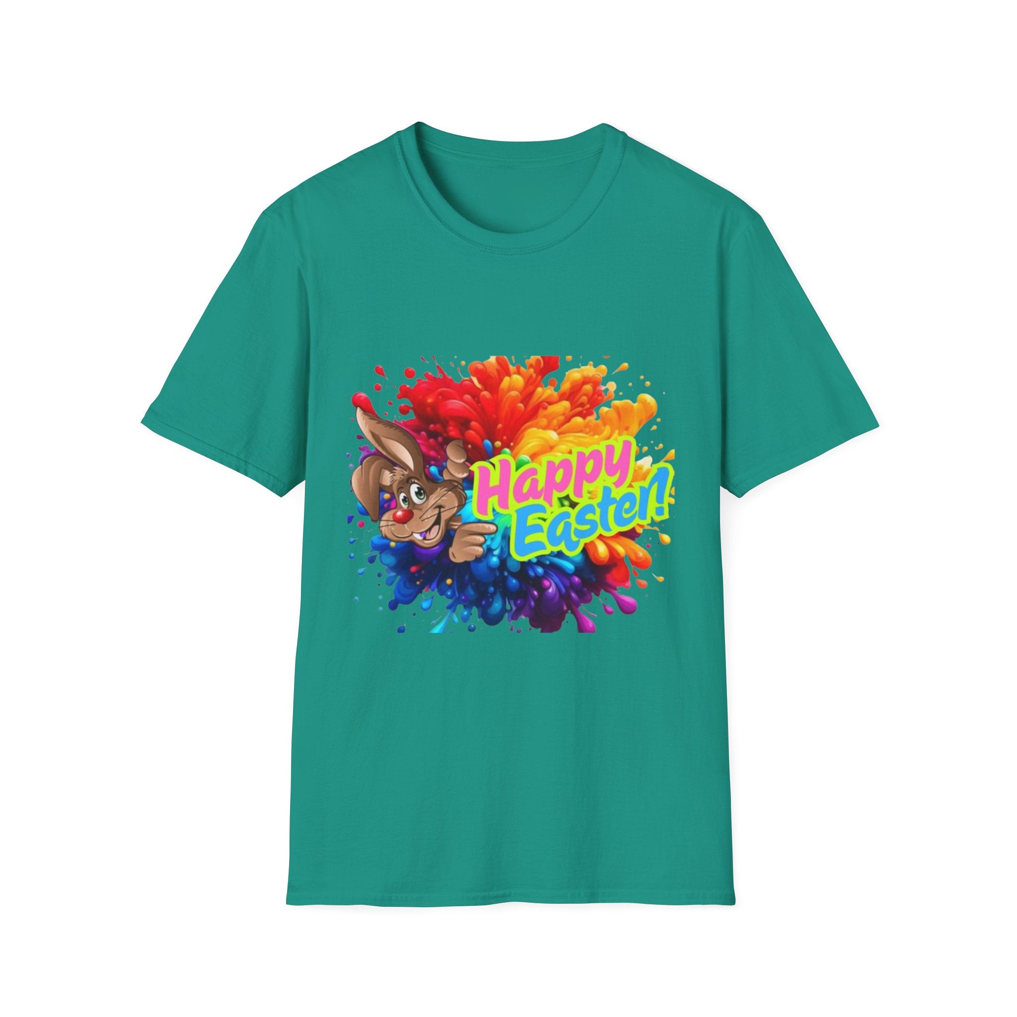 Happy Easter Bunny Unisex Softstyle T-Shirt