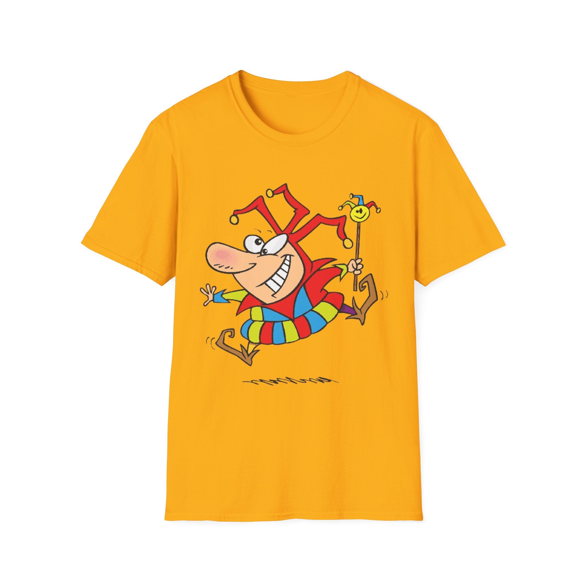 Funny Jester Unisex Softstyle T-Shirt