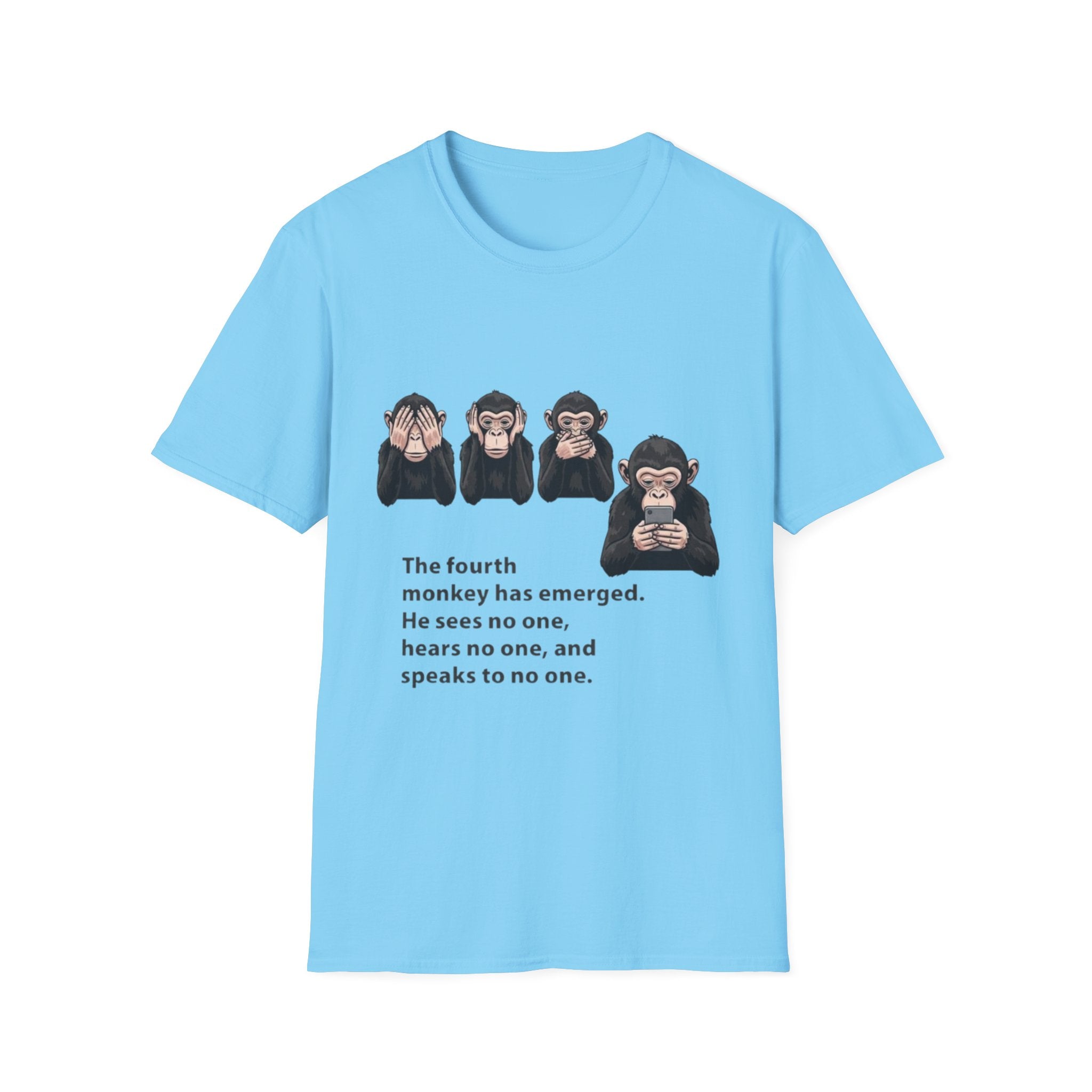 Four Monkeys Unisex Softstyle T-Shirt